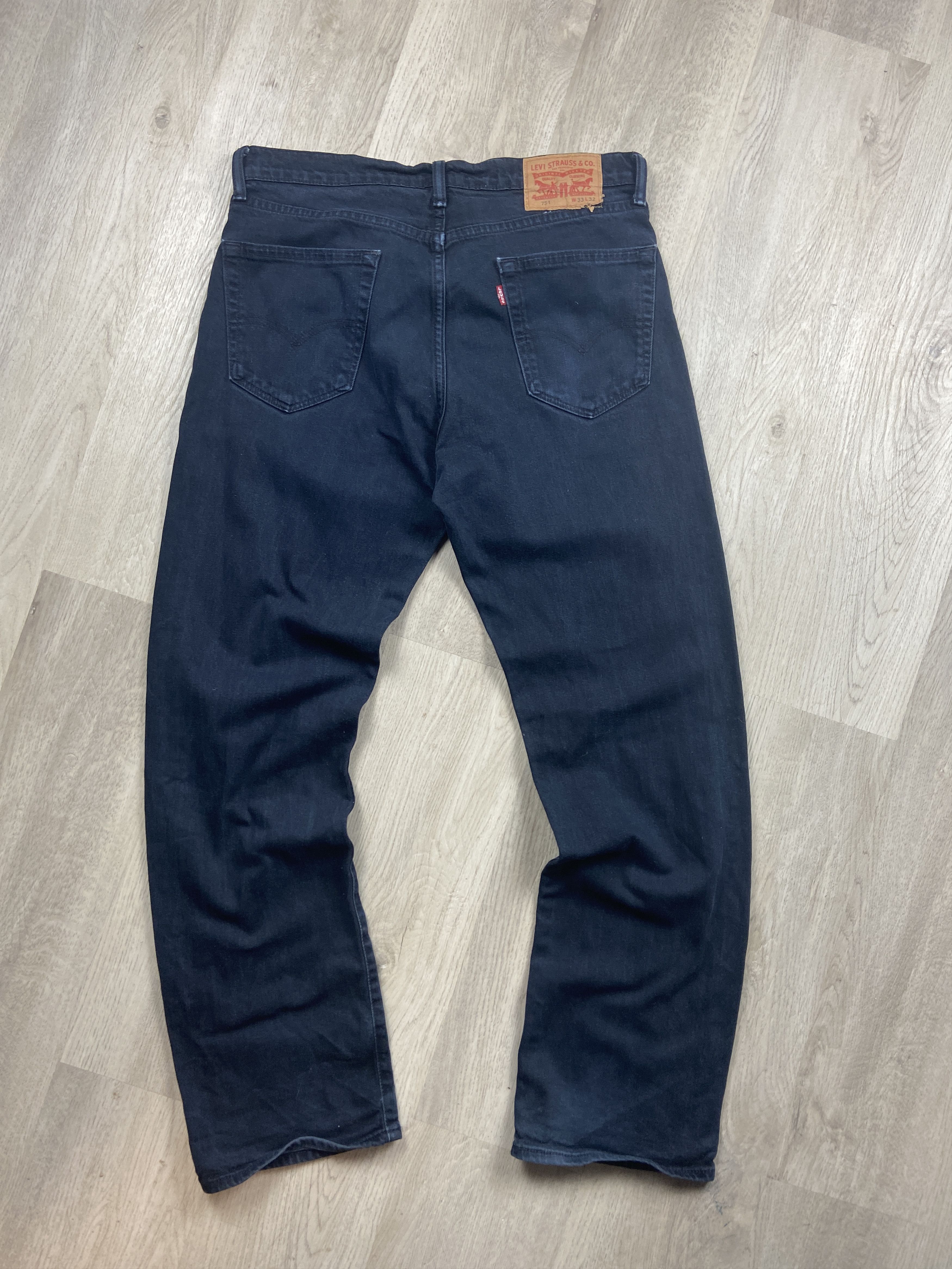 Levi's Levis 751 Vintage Mens Denim Pants Jeans 33 x 32 Size US 33 - 1 Thumbnail