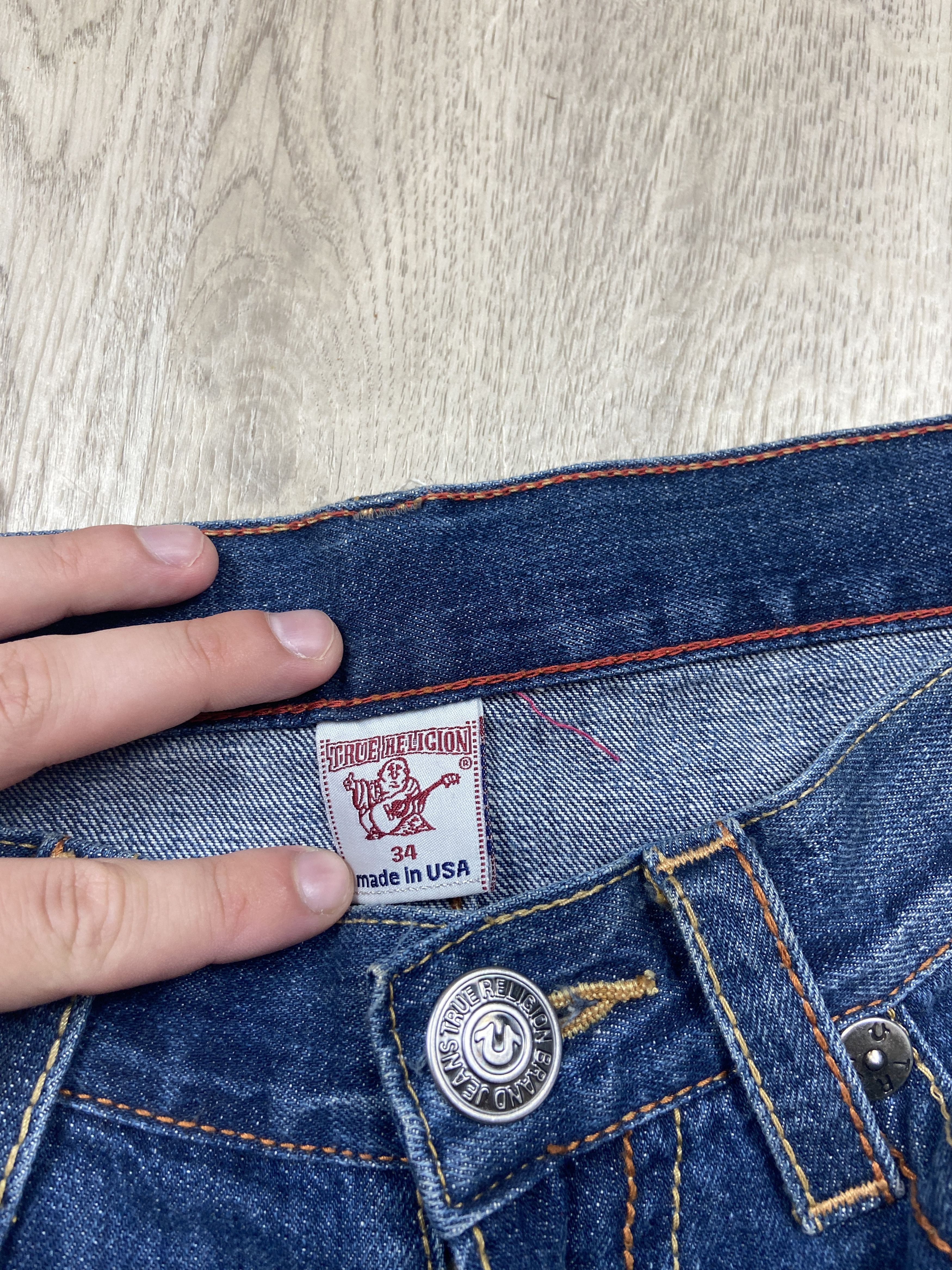 True Religion True Religion Vintage Mens Denim Pants Jeans Size US 34 / EU 50 - 7 Thumbnail