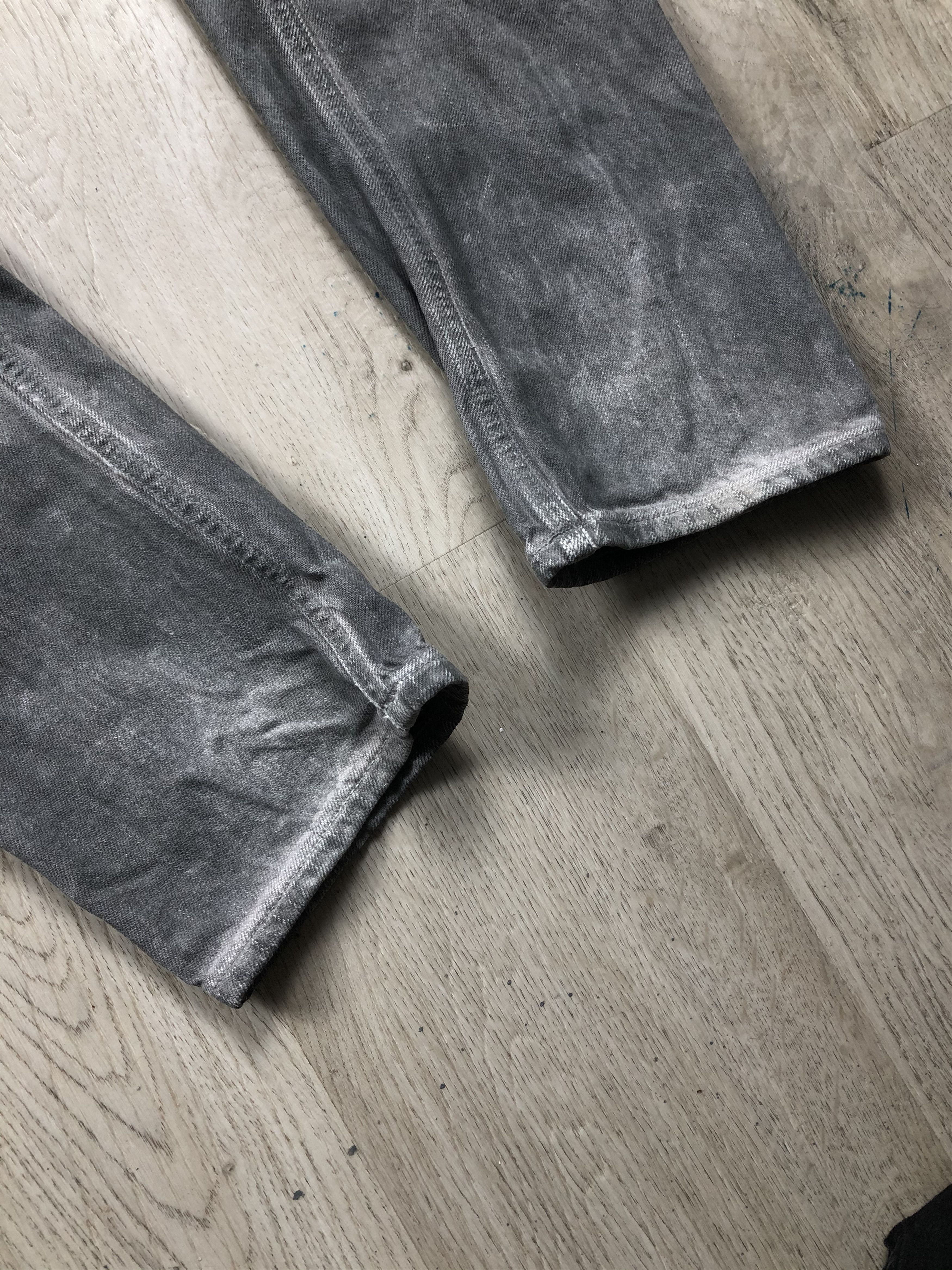 Allsaints Allsaints Tumble Skinny Runner Washed Denim Pants Size US 28 / EU 44 - 9 Thumbnail