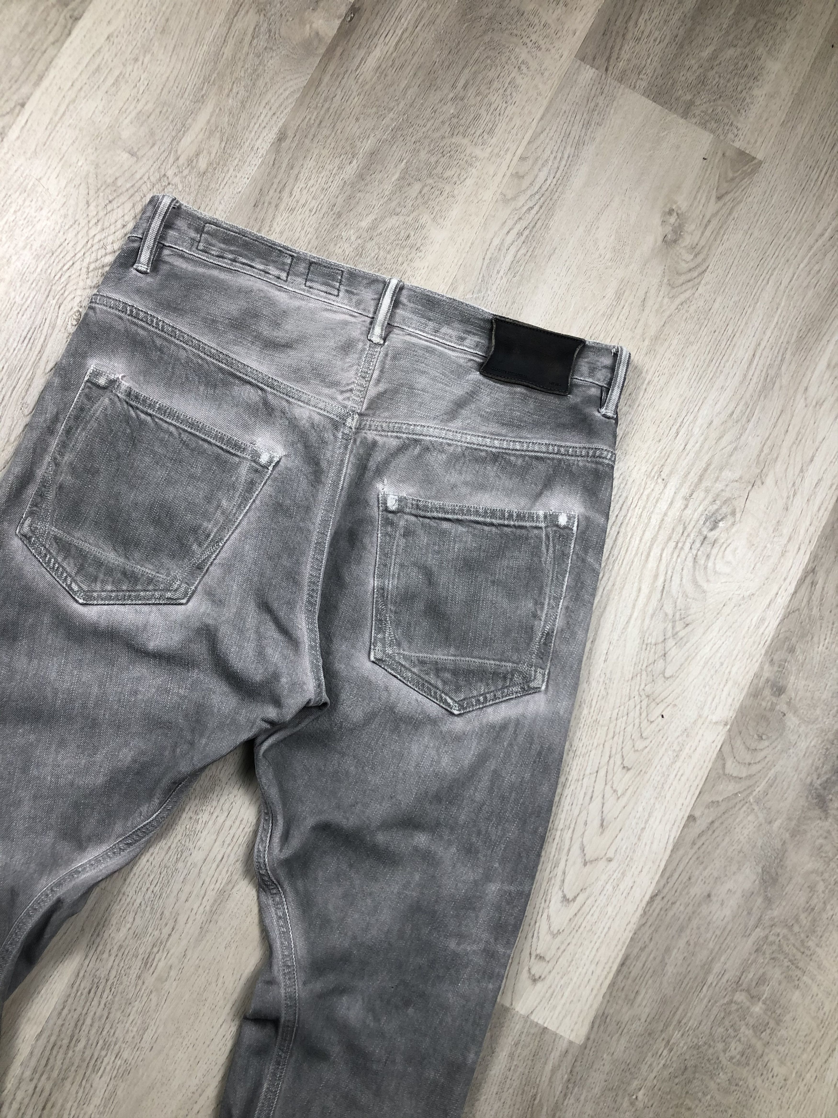 Allsaints Allsaints Tumble Skinny Runner Washed Denim Pants Size US 28 / EU 44 - 10 Thumbnail
