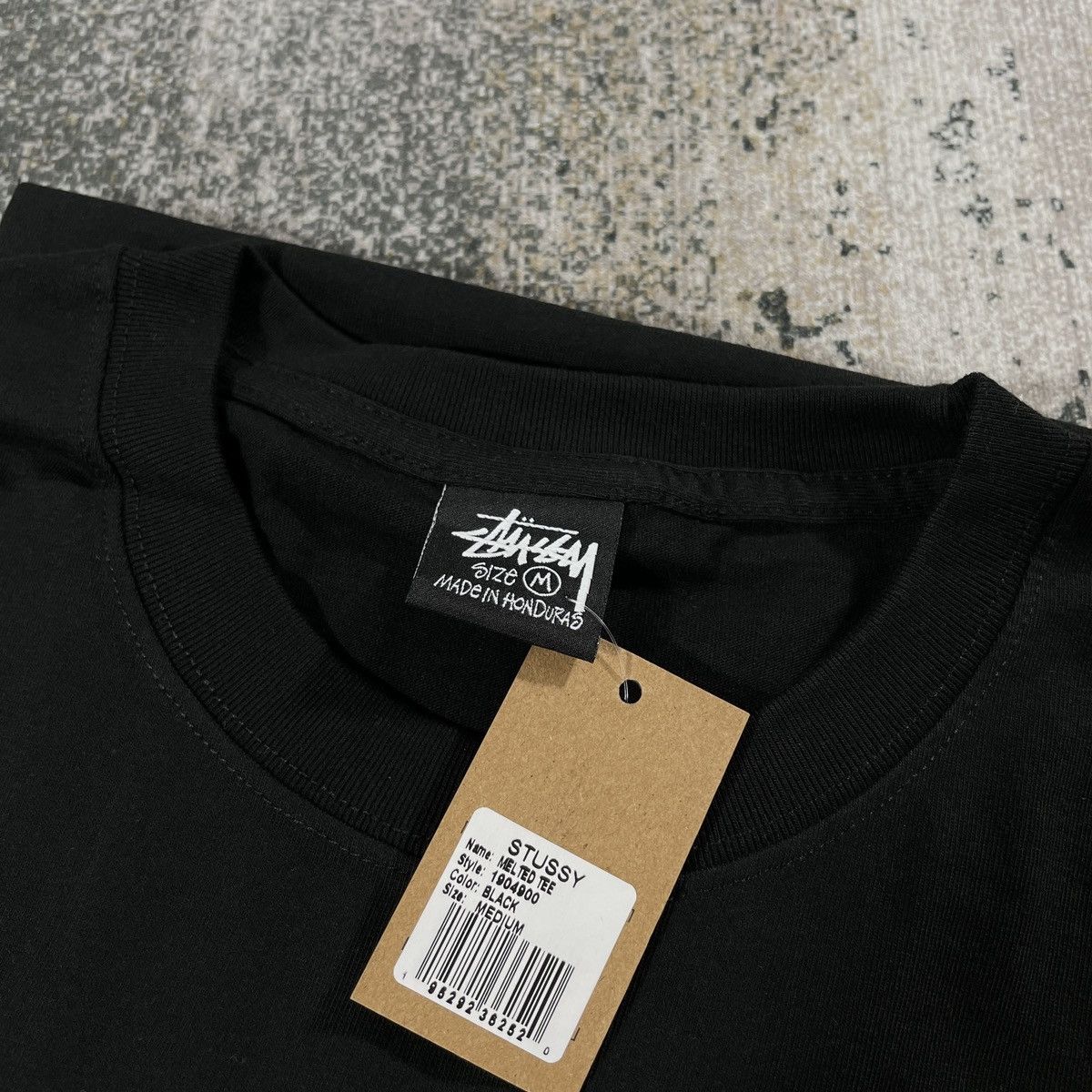 Stussy STUSSY ICE DICE MELT TEE BLACK // M Size US M / EU 48-50 / 2 - 4 Thumbnail