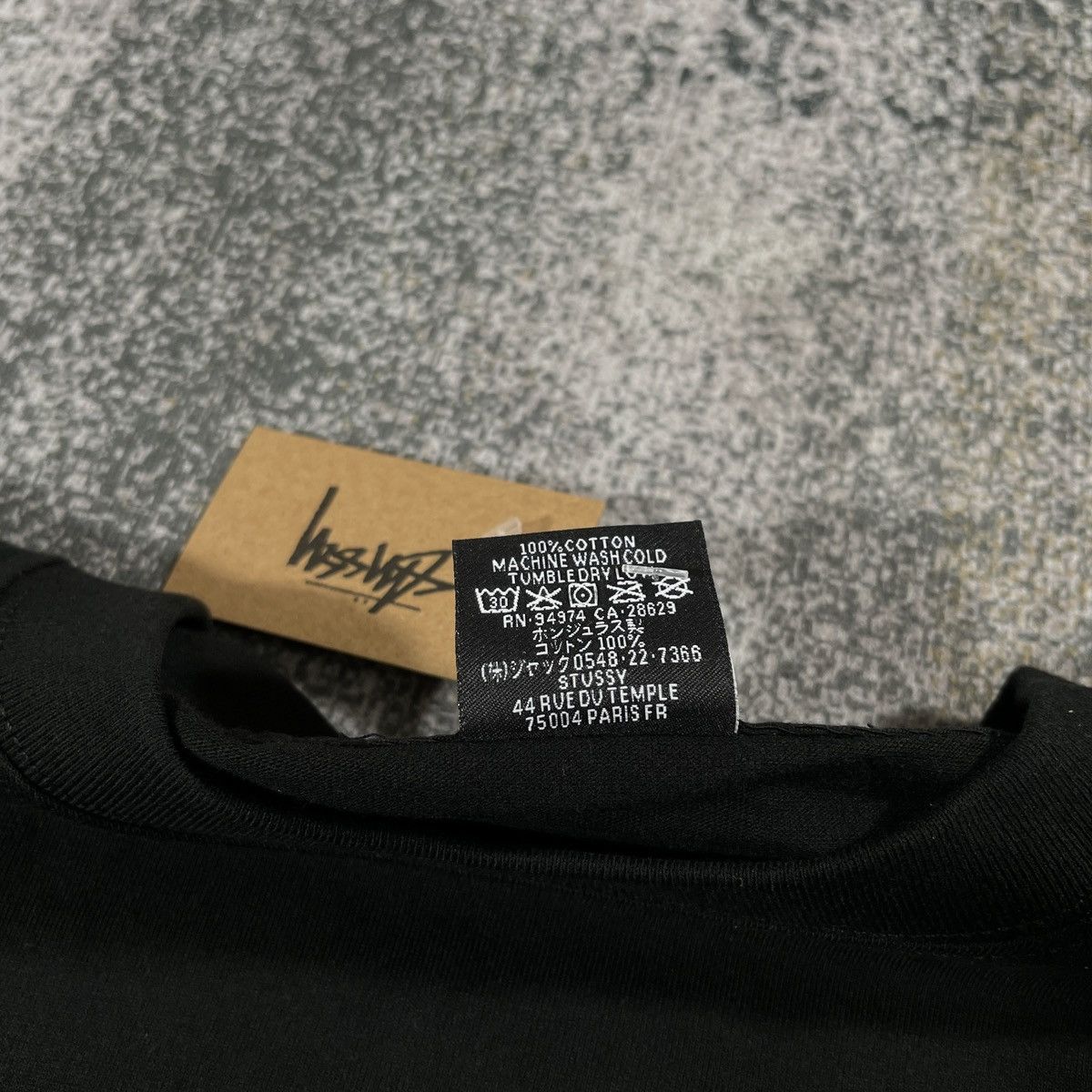 Stussy STUSSY ICE DICE MELT TEE BLACK // M Size US M / EU 48-50 / 2 - 5 Thumbnail