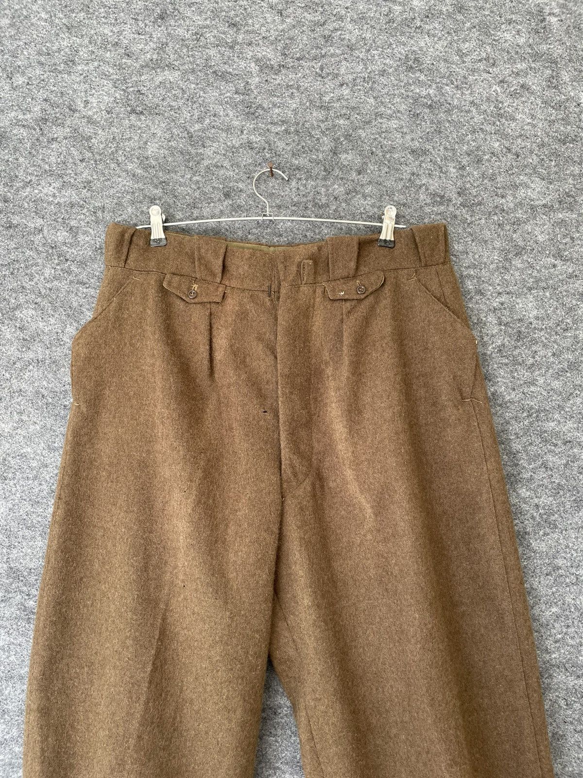 Vintage VINTAGE WOOL HORSEMEN PANTS Size US 30 / EU 46 - 2 Thumbnail