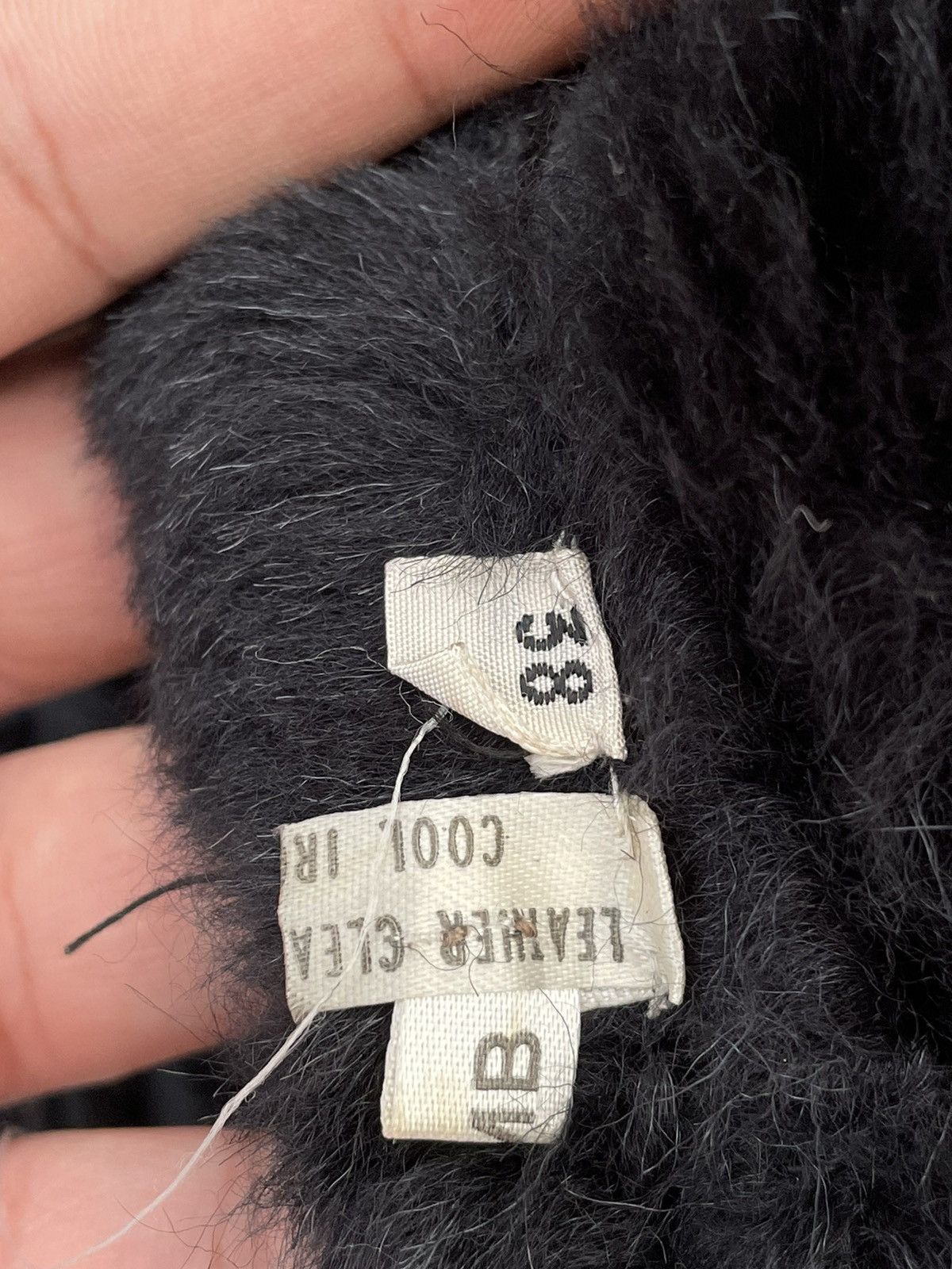 Vintage LESY MADE IN ITALY FUR LEATHER JACKET Size US L / EU 52-54 / 3 - 13 Thumbnail
