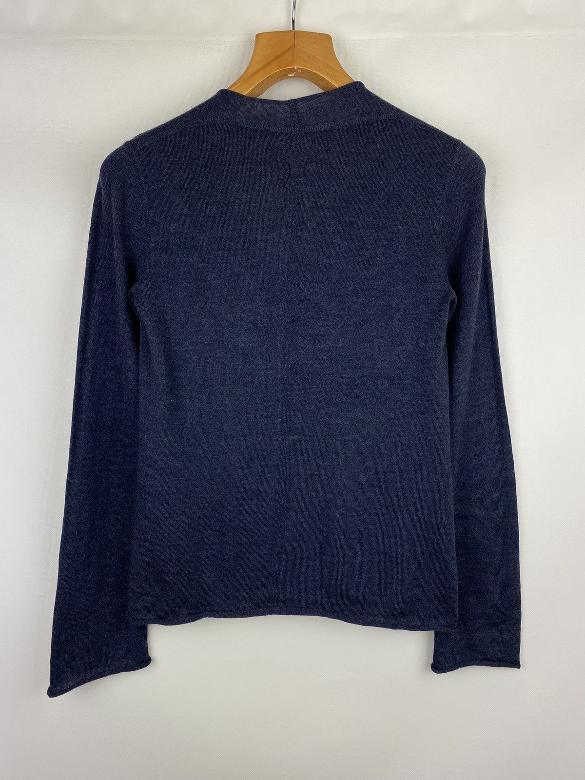 hannes roether Hannes Roether avant-garde wool v-neck sweater pullover Size M / US 6-8 / IT 42-44 - 10 Thumbnail