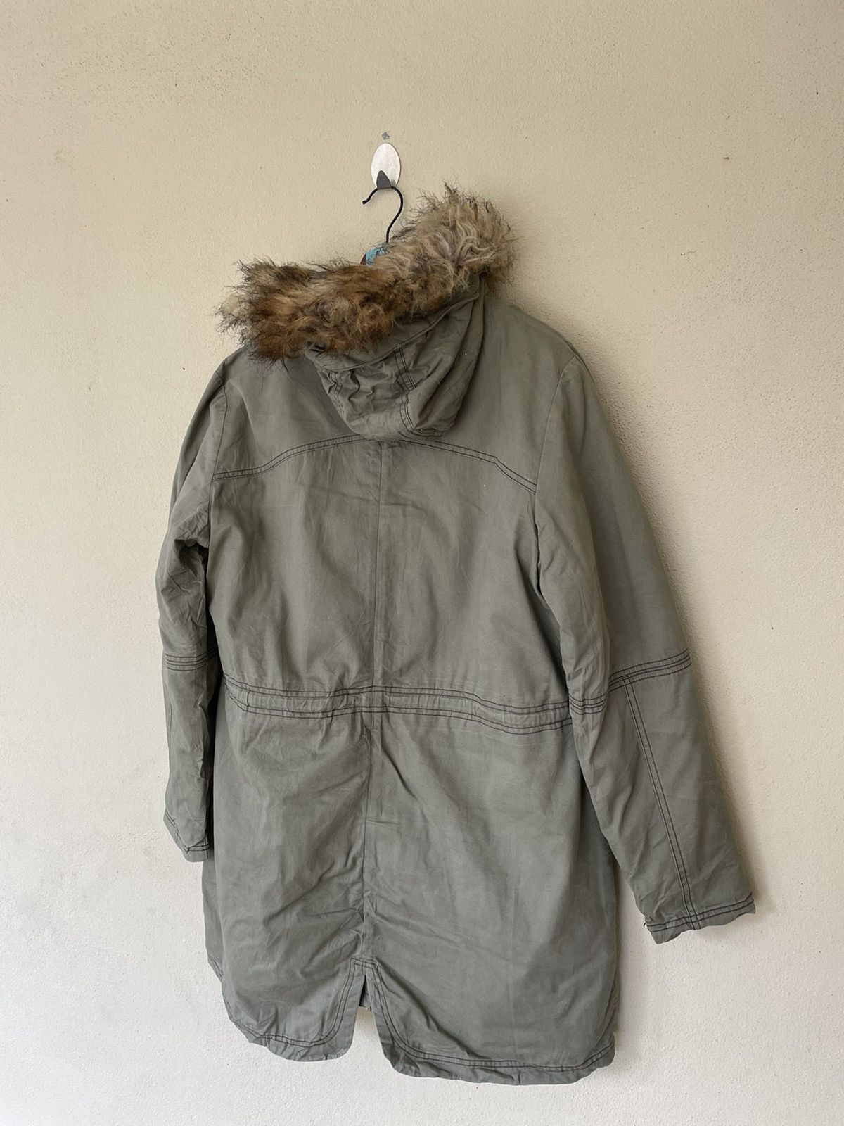 NEXT × Vintage ARMY SHEARLING PARKAS BY NEXT Size US M / EU 48-50 / 2 - 5 Thumbnail