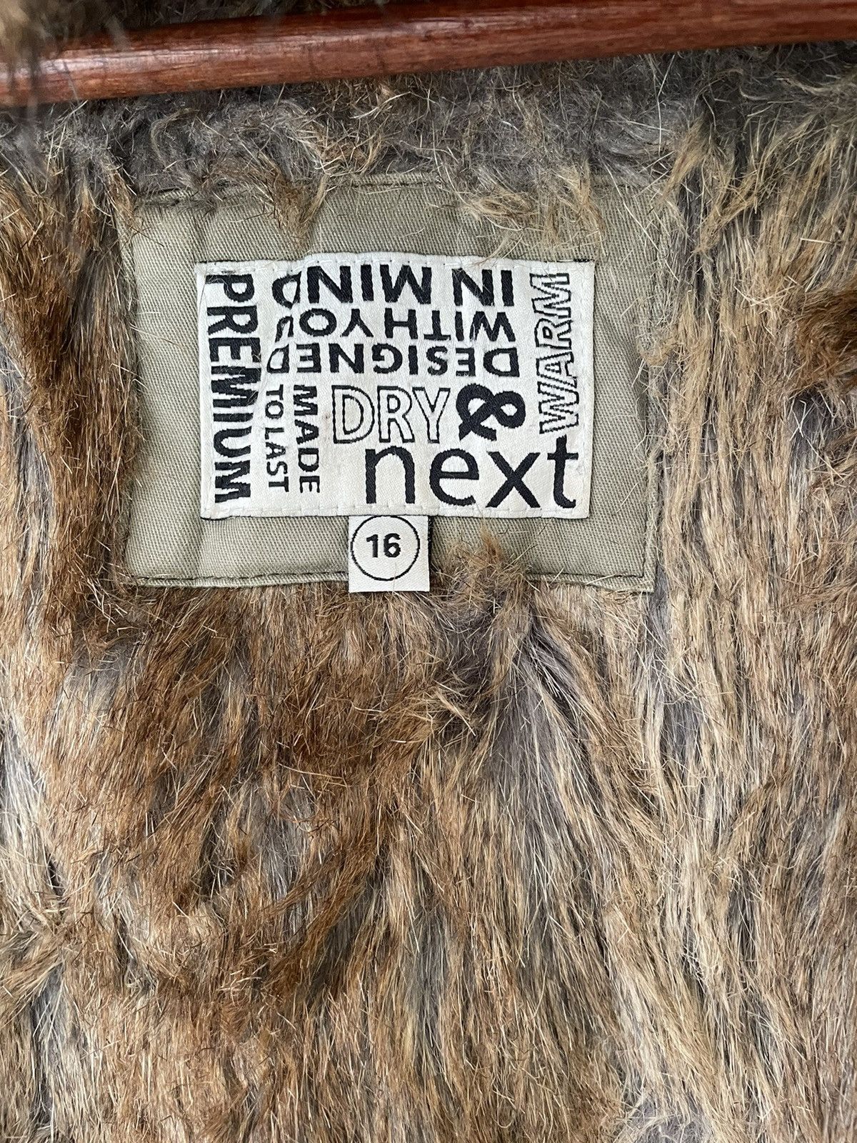 NEXT × Vintage ARMY SHEARLING PARKAS BY NEXT Size US M / EU 48-50 / 2 - 8 Thumbnail