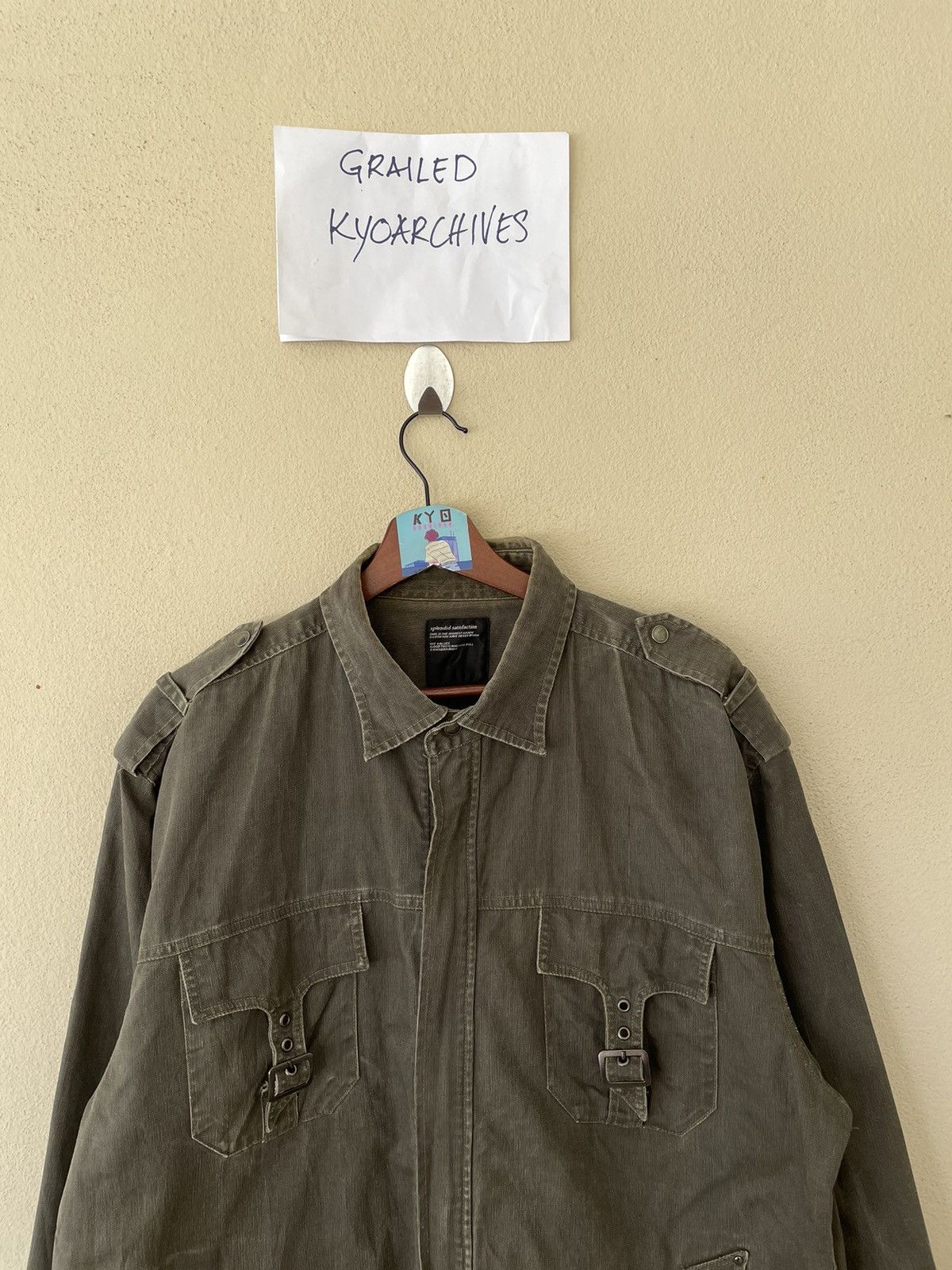 Japanese Brand SPLENDID SATISFACTION TACTICAL JACKET Size US XXL / EU 58 / 5 - 3 Thumbnail