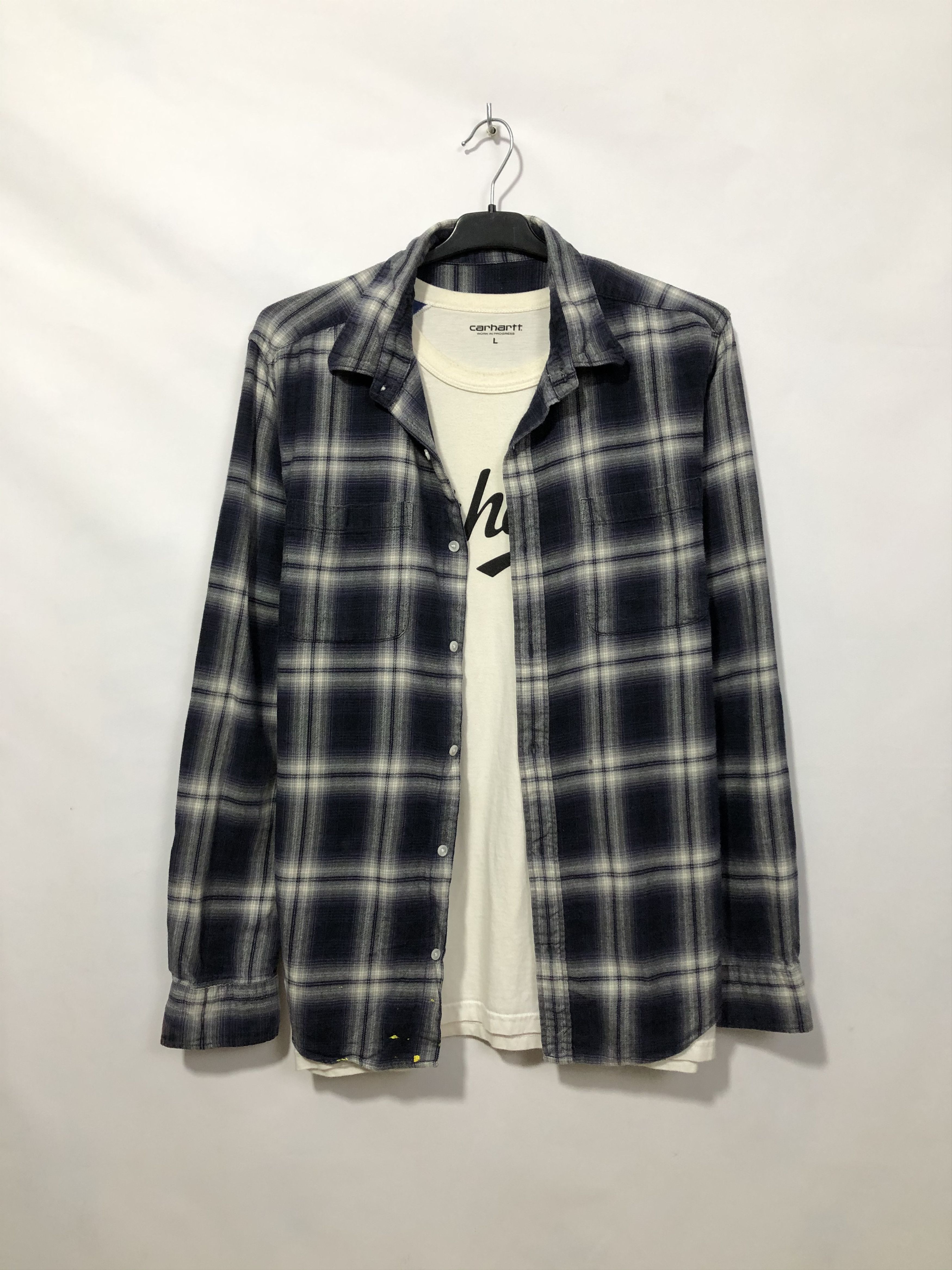 Flannel × Vintage Vintage Flannel Shirt Travis style Size US L / EU 52-54 / 3 - 1 Thumbnail