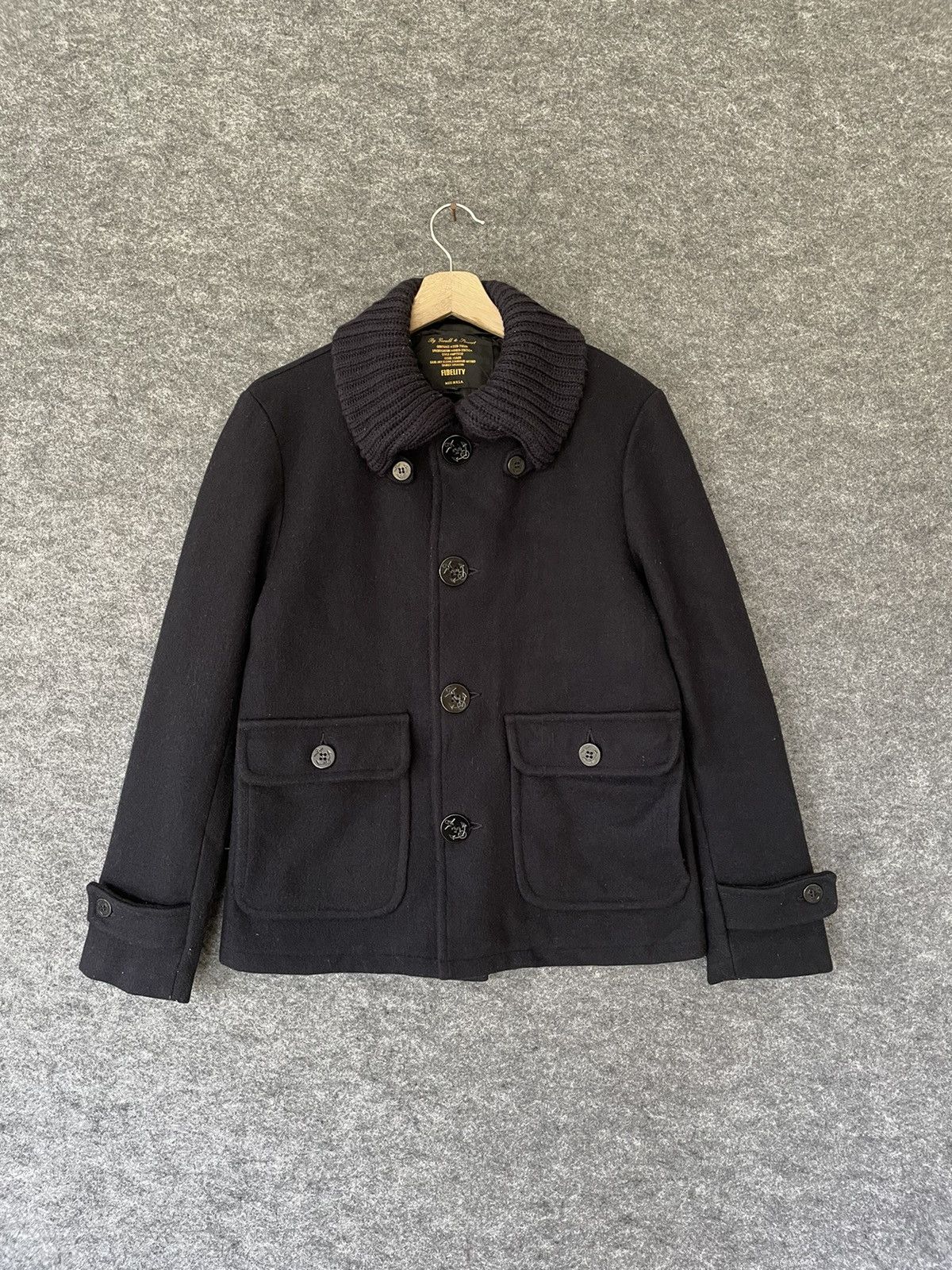 image of Fidelity By Gerald And Prewat Jacket in Old Dark Navy, Men's (Size Medium)