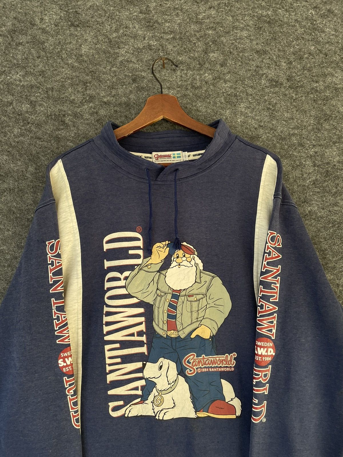 Vintage VINTAGE CAPTAIN SANTA SWEATSHIRT Size US L / EU 52-54 / 3 - 2 Thumbnail