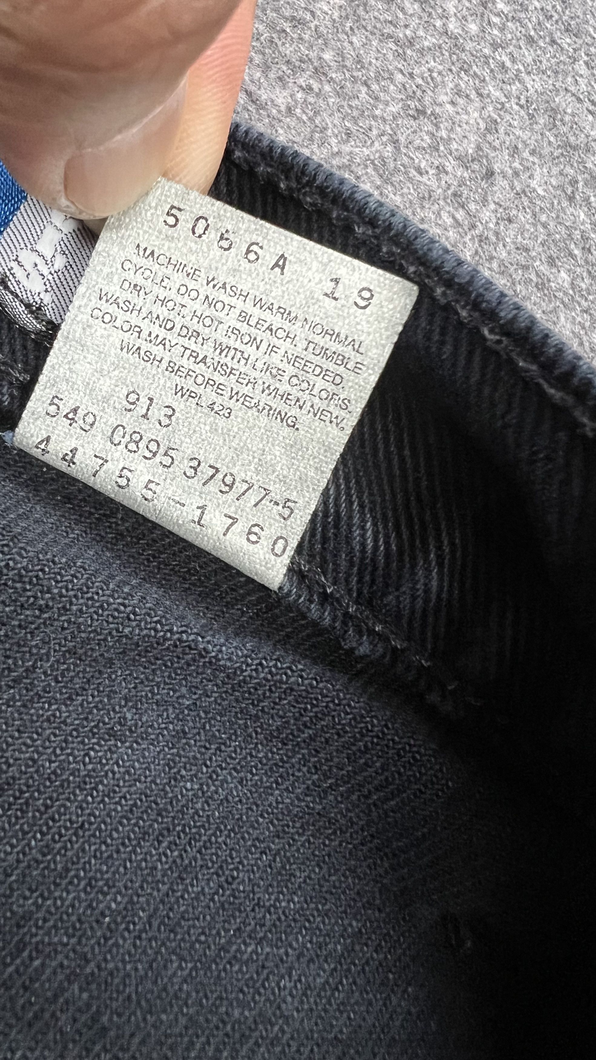 Levi's Black Baggy Levis Silver Tab Size US 33 - 9 Thumbnail