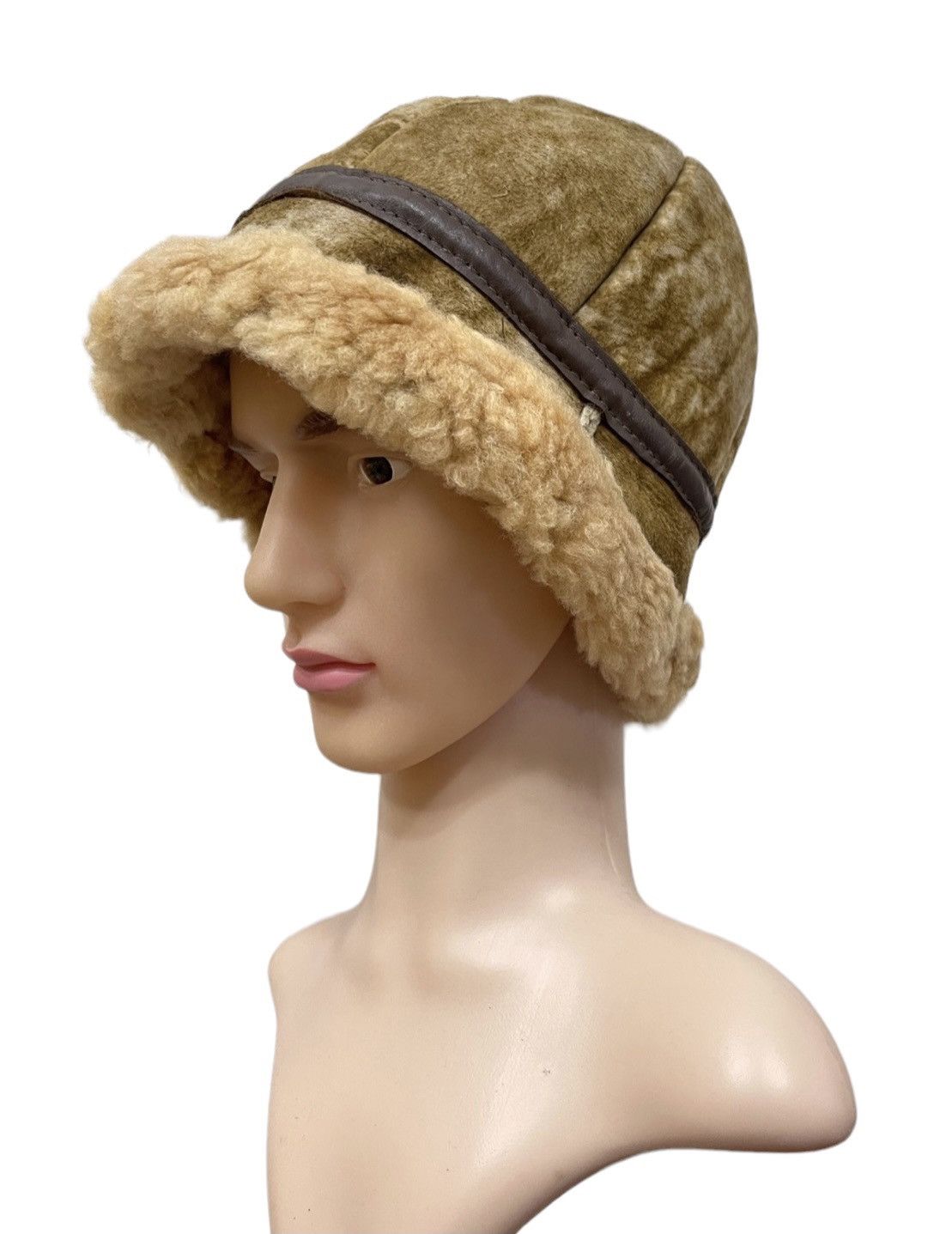 Vintage Vintage Sheepskin Sherpa Hats Size ONE SIZE - 1 Thumbnail
