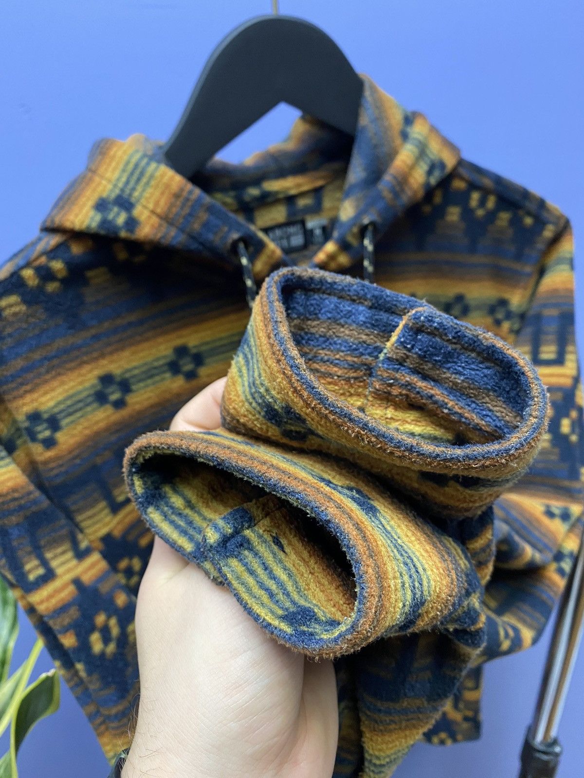 Billabong Billabong Multicolour Fleece Hooded Overashirt Size US M / EU 48-50 / 2 - 10 Thumbnail