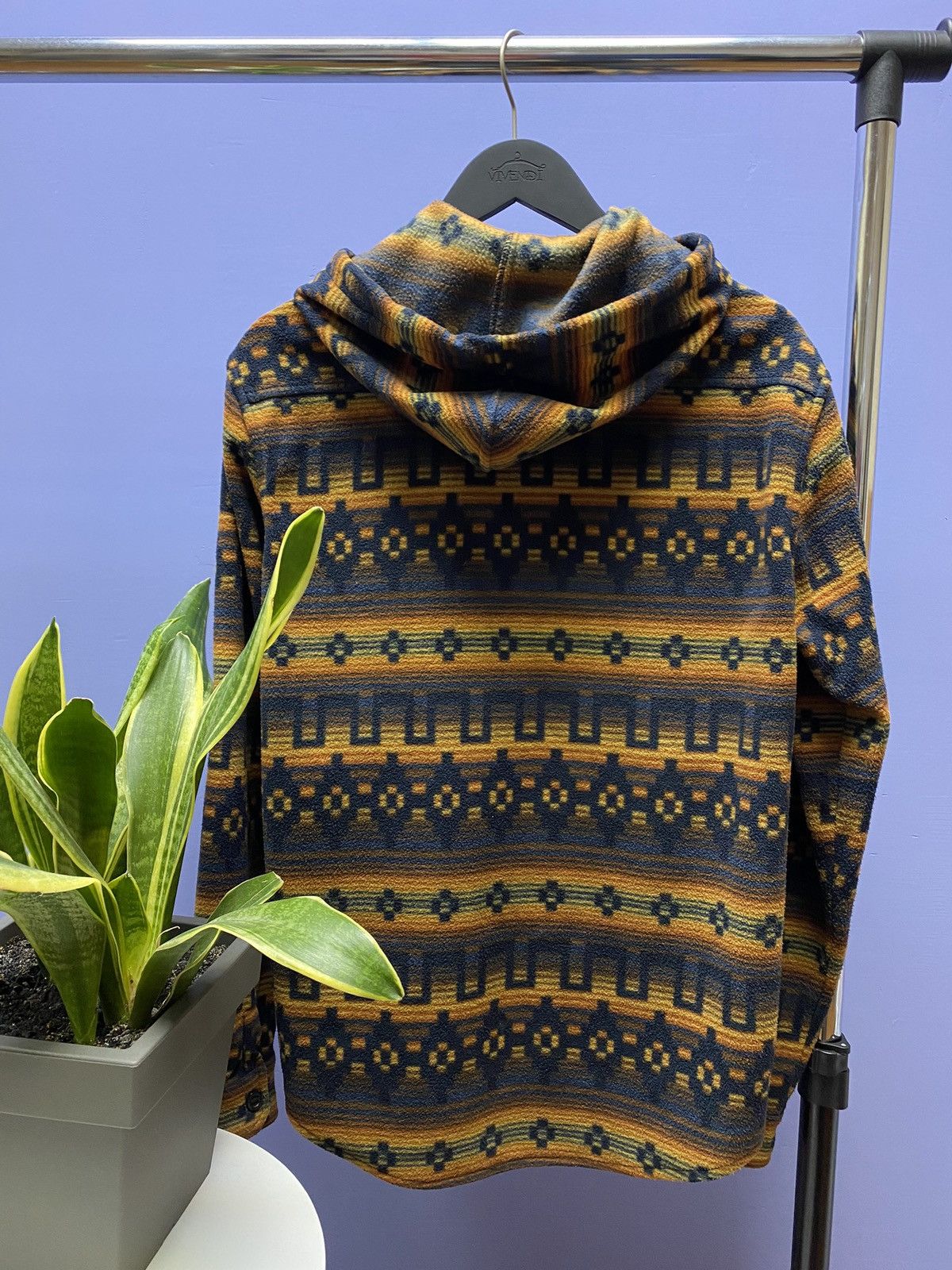 Billabong Billabong Multicolour Fleece Hooded Overashirt Size US M / EU 48-50 / 2 - 23 Thumbnail