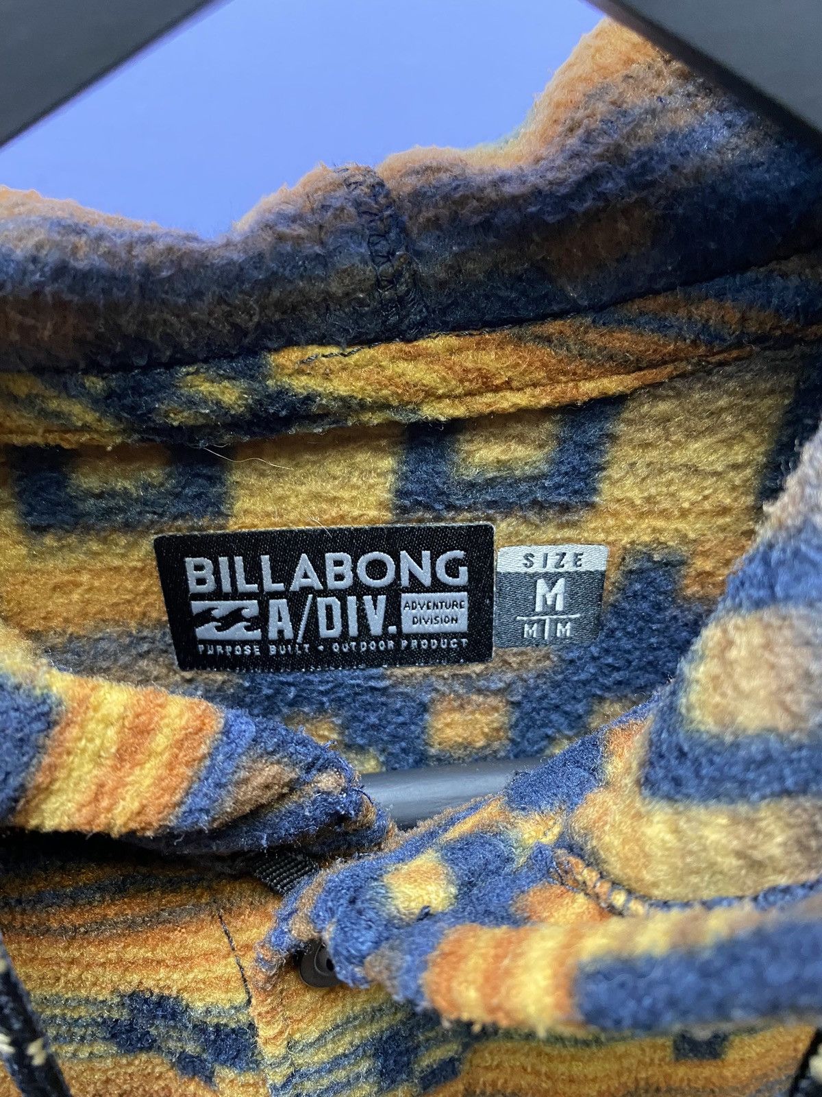 Billabong Billabong Multicolour Fleece Hooded Overashirt Size US M / EU 48-50 / 2 - 12 Thumbnail