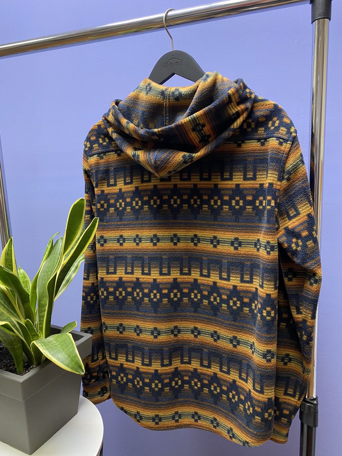 Billabong Billabong Multicolour Fleece Hooded Overashirt Size US M / EU 48-50 / 2 - 22 Thumbnail