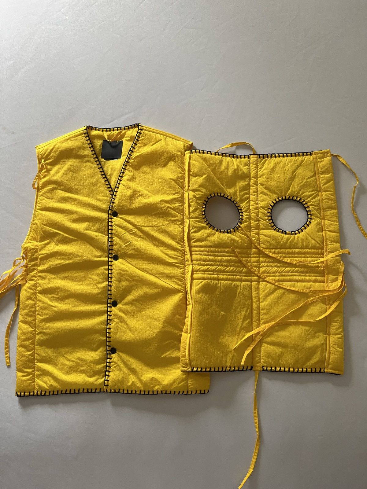 Craig Green SS16 DSM exclusive nylon hand stitched vest Size US M / EU 48-50 / 2 - 2 Thumbnail