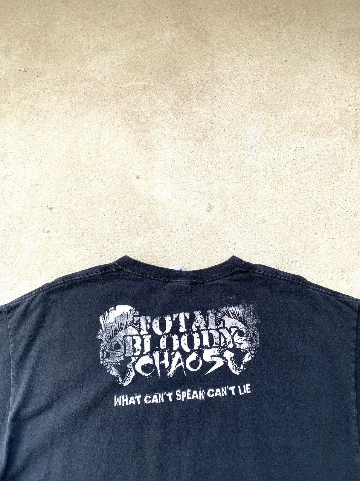 Band Tees Rare! Vintage Total Chaos T Shirt Bloody Punk Band Tee Size US XL / EU 56 / 4 - 8 Thumbnail