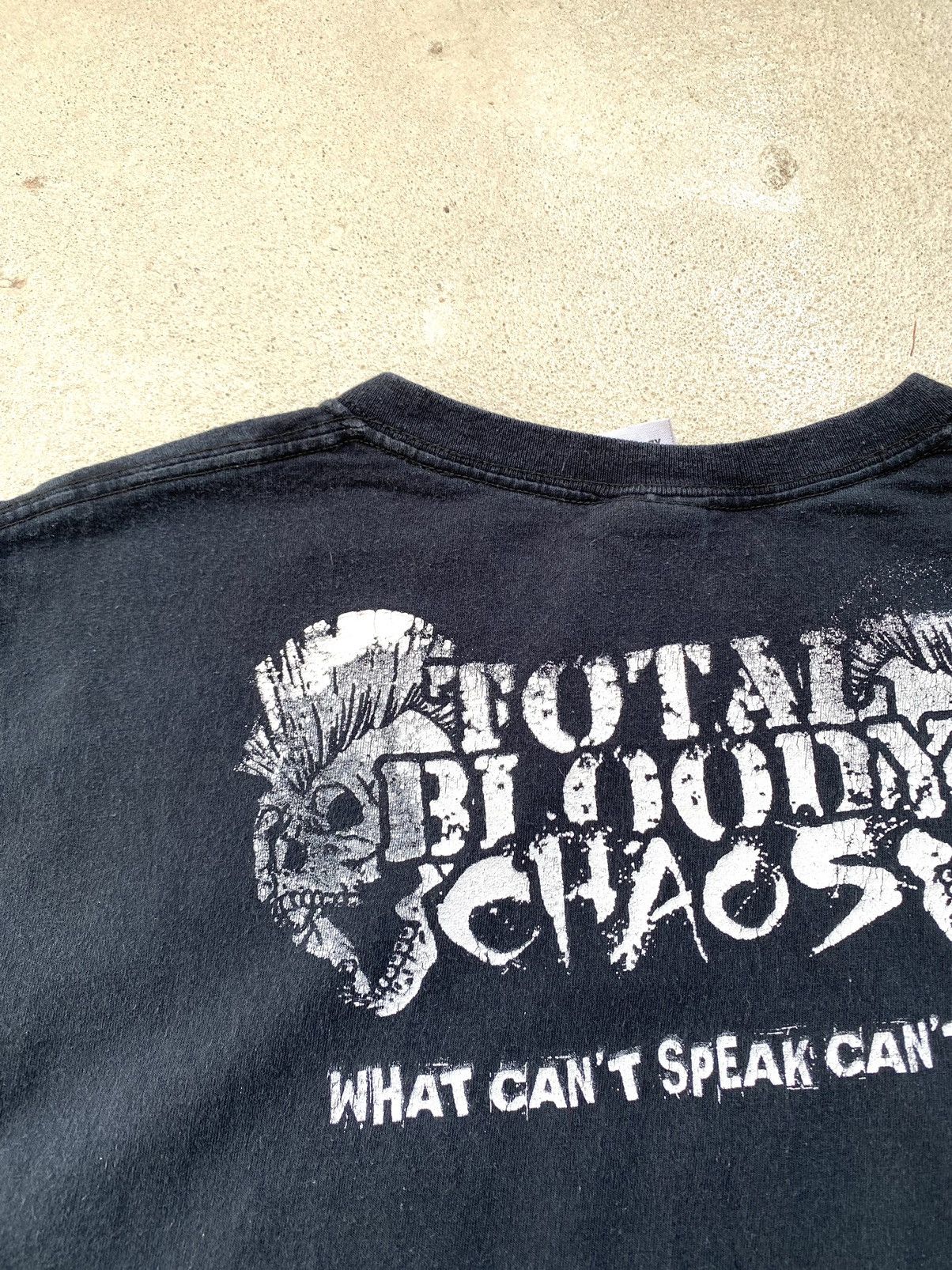Band Tees Rare! Vintage Total Chaos T Shirt Bloody Punk Band Tee Size US XL / EU 56 / 4 - 9 Thumbnail
