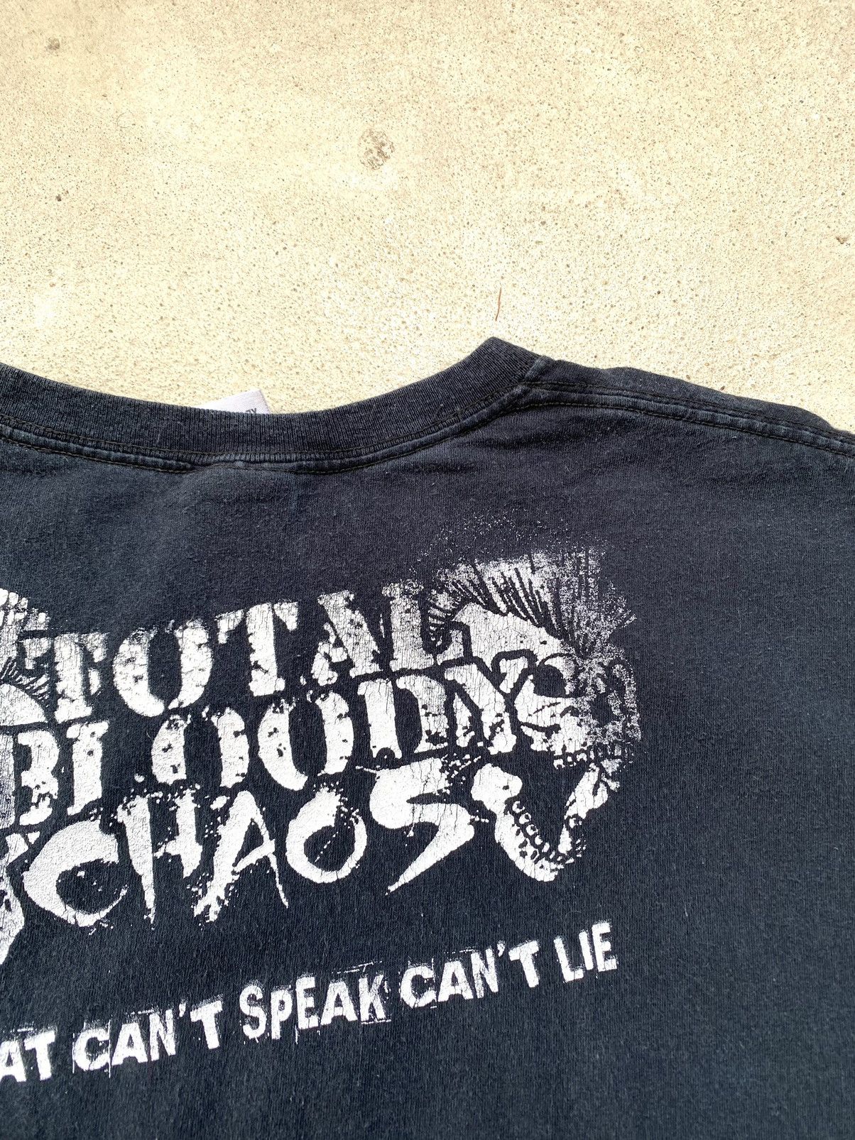 Band Tees Rare! Vintage Total Chaos T Shirt Bloody Punk Band Tee Size US XL / EU 56 / 4 - 10 Thumbnail