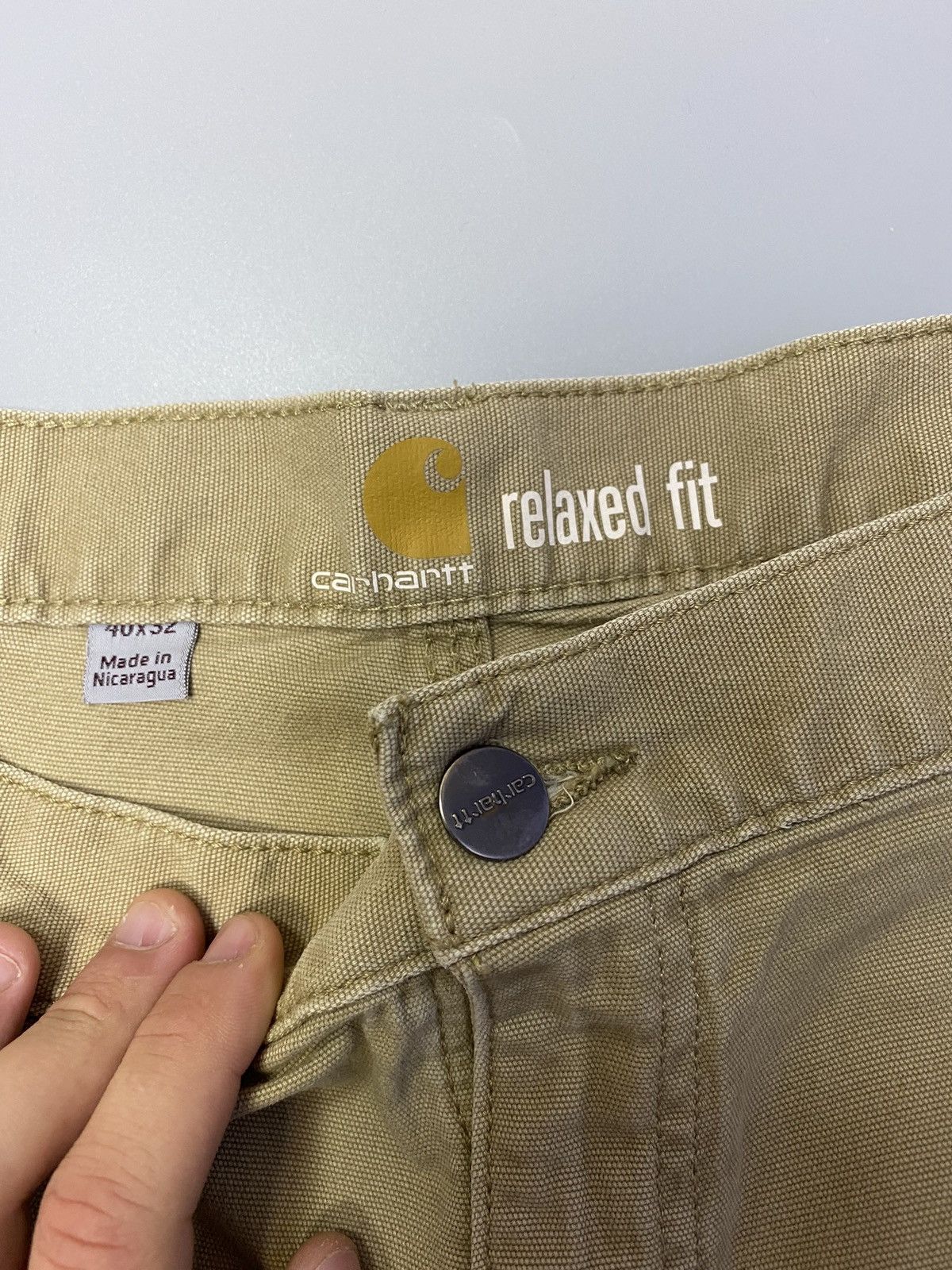 Carhartt × Carhartt Wip Carhartt Relaxed Fit 40x32 Pants Size US 40 / EU 56 - 12 Thumbnail