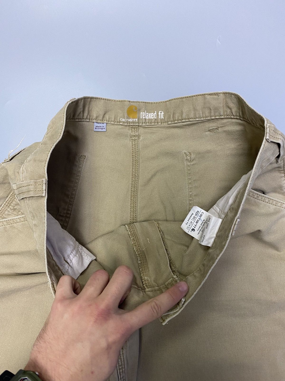 Carhartt × Carhartt Wip Carhartt Relaxed Fit 40x32 Pants Size US 40 / EU 56 - 14 Thumbnail
