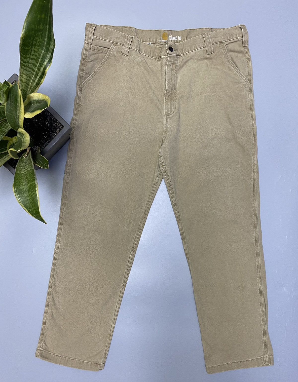 Carhartt × Carhartt Wip Carhartt Relaxed Fit 40x32 Pants Size US 40 / EU 56 - 2 Thumbnail