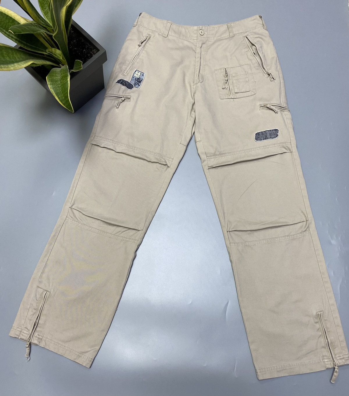 Japanese Brand × Vintage Osaca Tiger Japanese Brand Cargo Pants Size US 32 / EU 48 - 2 Thumbnail
