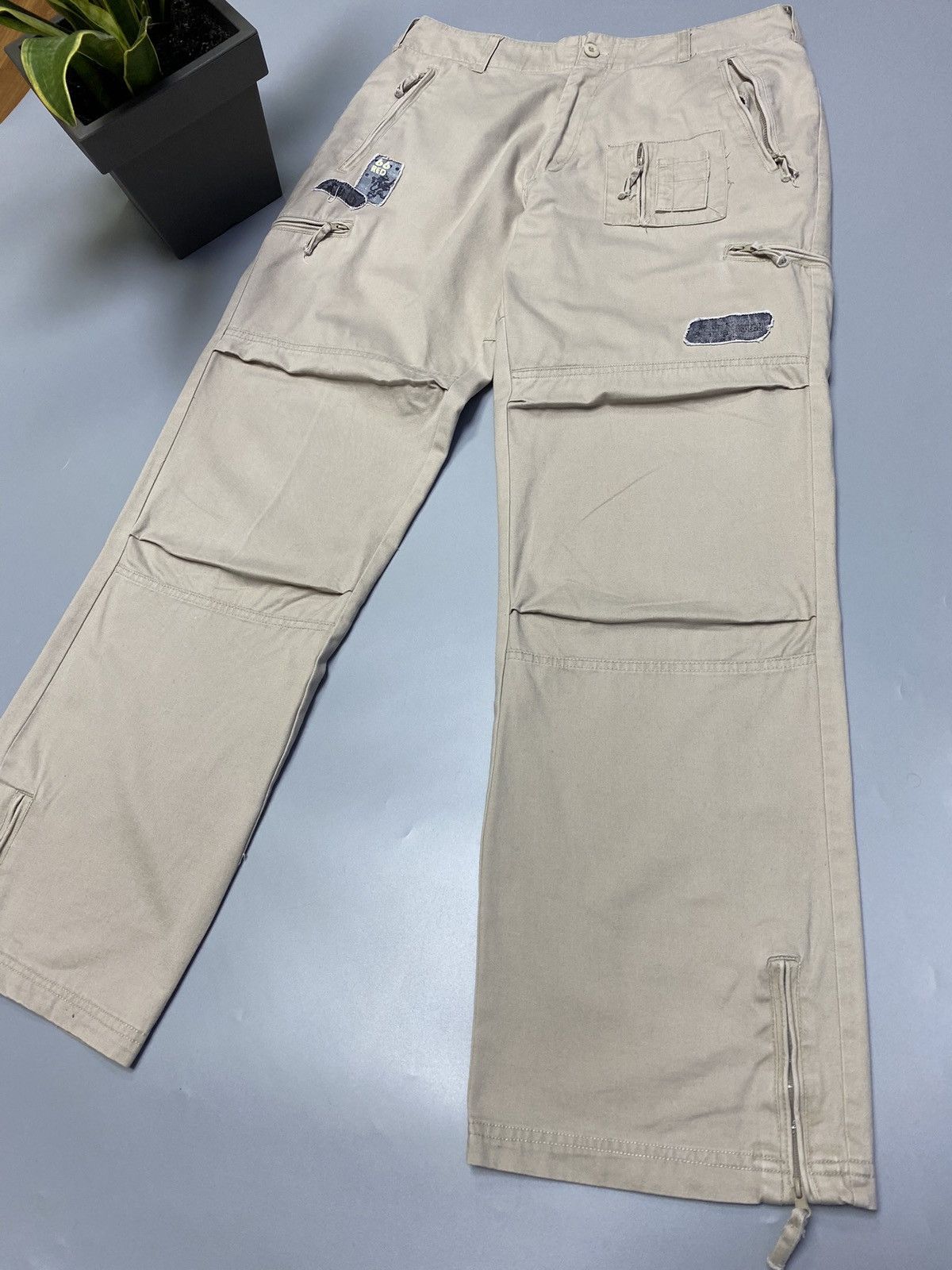 Japanese Brand × Vintage Osaca Tiger Japanese Brand Cargo Pants Size US 32 / EU 48 - 4 Thumbnail