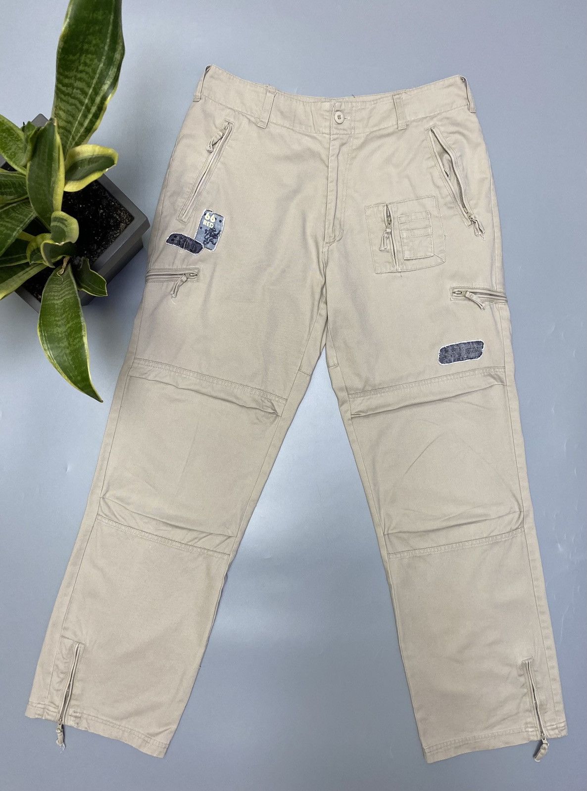 Japanese Brand × Vintage Osaca Tiger Japanese Brand Cargo Pants Size US 32 / EU 48 - 1 Thumbnail
