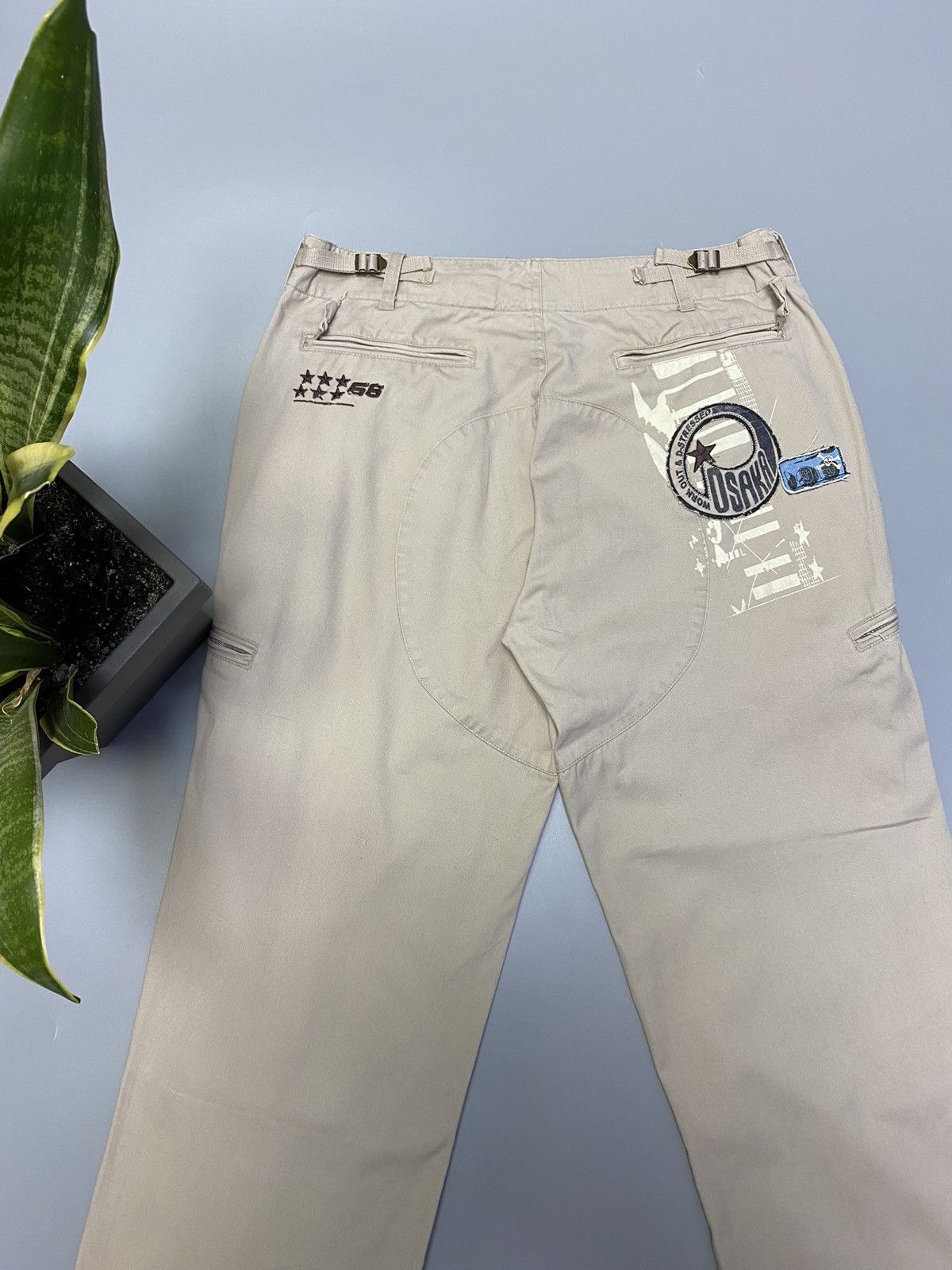 Japanese Brand × Vintage Osaca Tiger Japanese Brand Cargo Pants Size US 32 / EU 48 - 15 Thumbnail