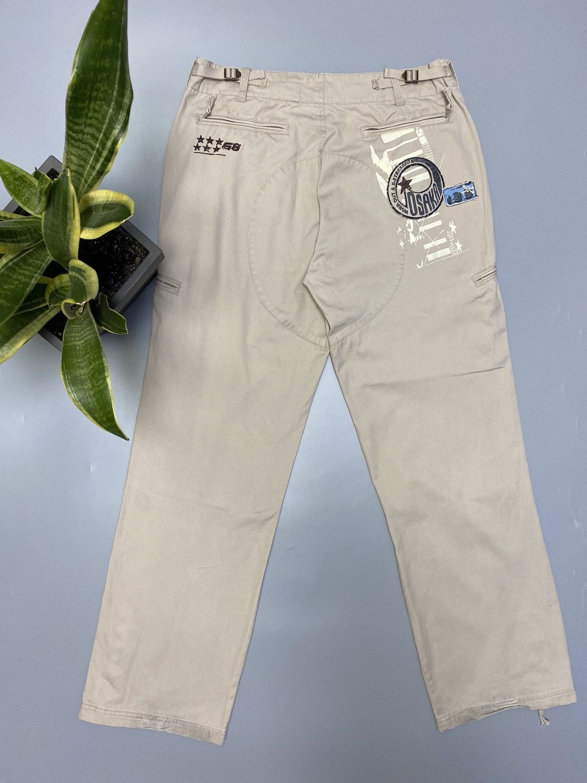 Japanese Brand × Vintage Osaca Tiger Japanese Brand Cargo Pants Size US 32 / EU 48 - 5 Thumbnail