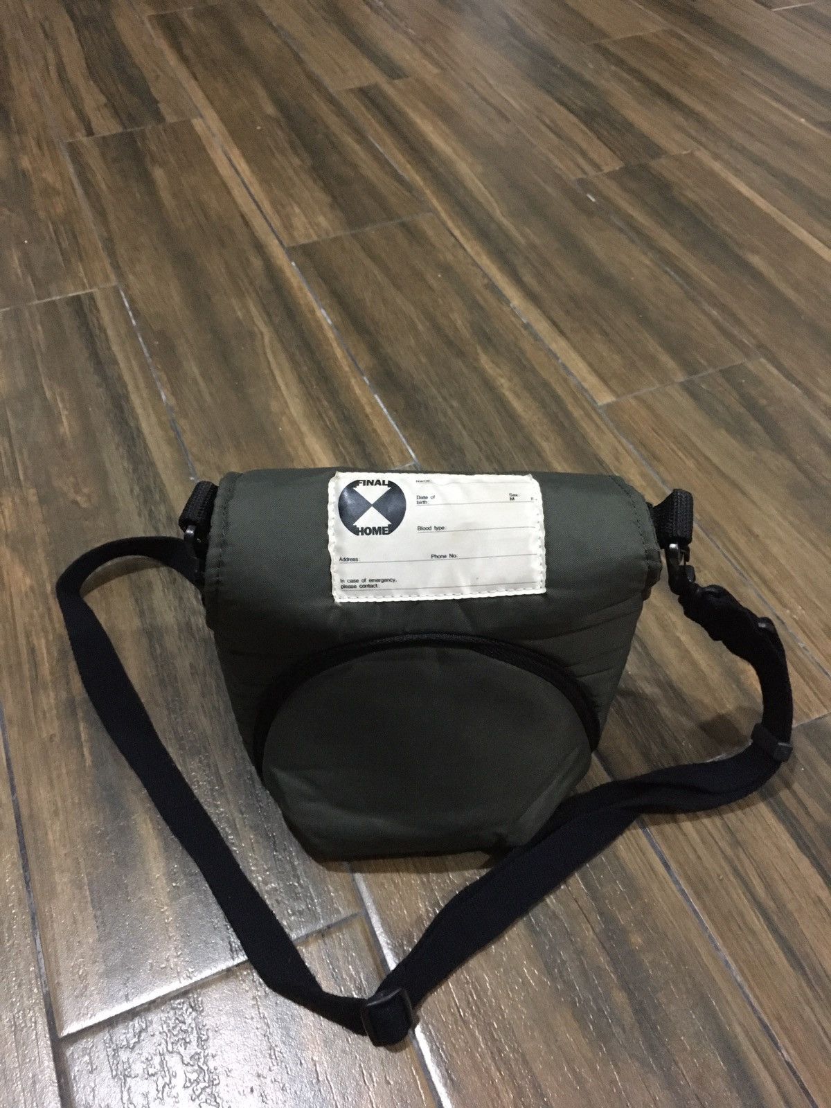 Final Home Deformation Sling Bag in Green, Men's