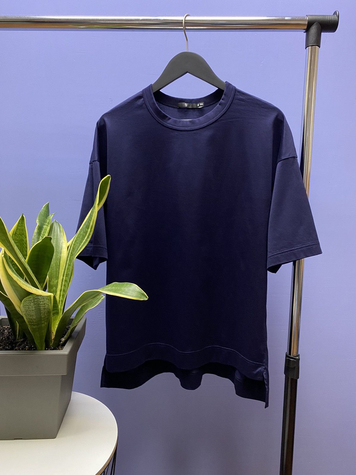 Jil Sander × Uniqlo Uniqlo x Jil Sander Blue T Shirt Men’s M Collab Luxury Style Size US M / EU 48-50 / 2 - 1 Thumbnail