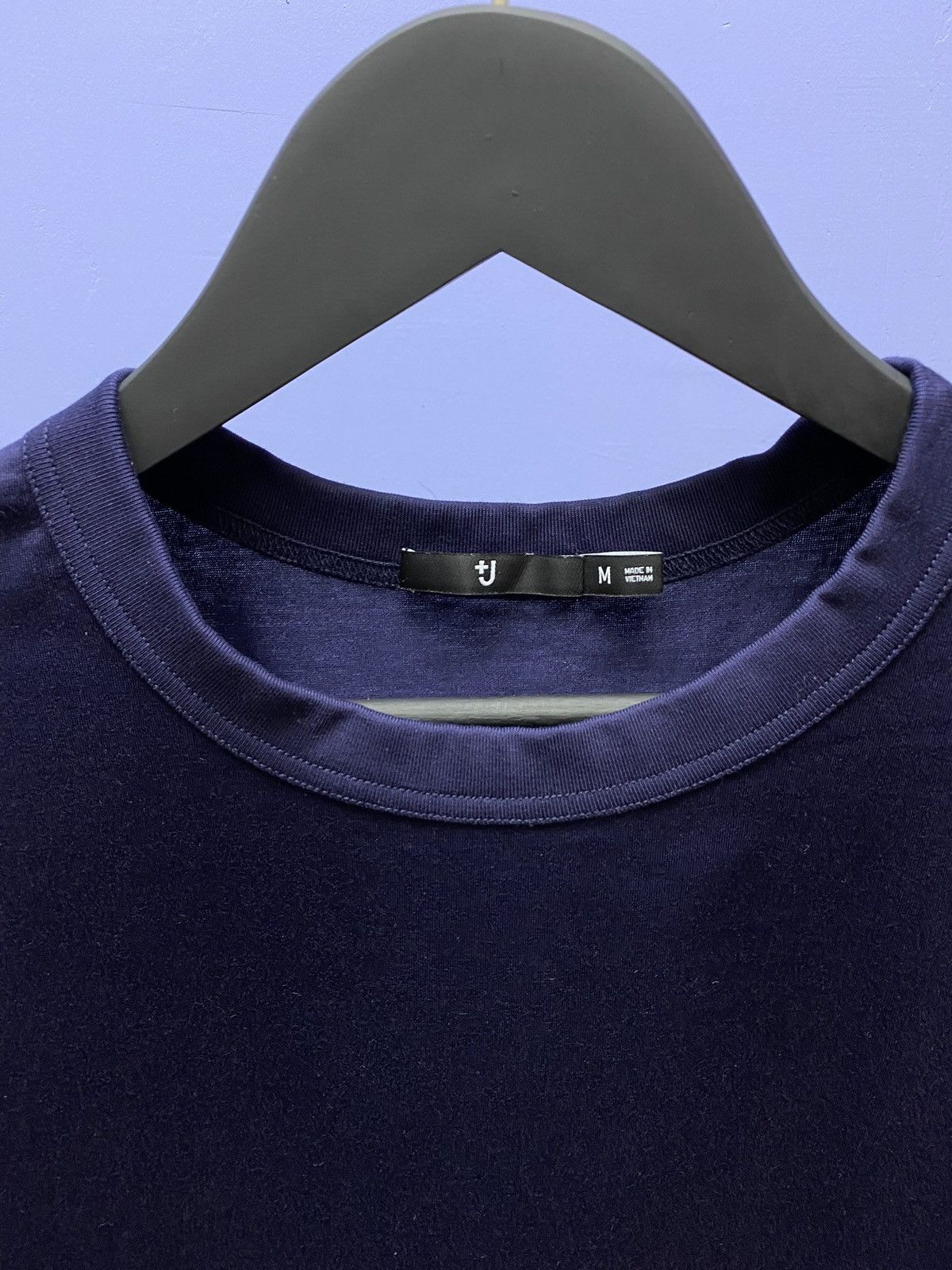 Jil Sander × Uniqlo Uniqlo x Jil Sander Blue T Shirt Men’s M Collab Luxury Style Size US M / EU 48-50 / 2 - 9 Thumbnail
