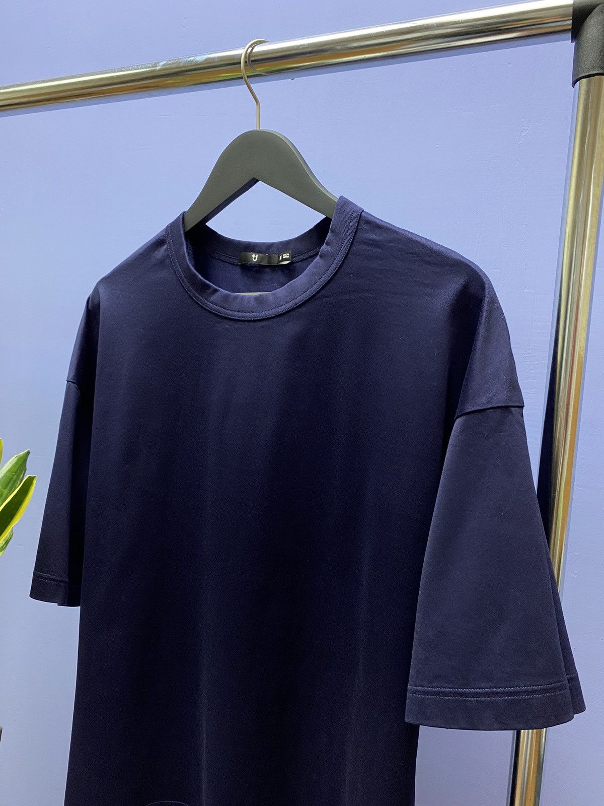 Jil Sander × Uniqlo Uniqlo x Jil Sander Blue T Shirt Men’s M Collab Luxury Style Size US M / EU 48-50 / 2 - 8 Thumbnail