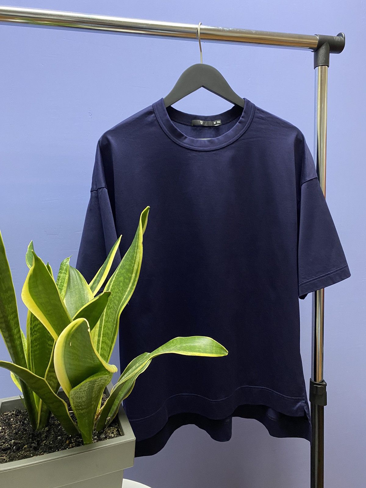 Jil Sander × Uniqlo Uniqlo x Jil Sander Blue T Shirt Men’s M Collab Luxury Style Size US M / EU 48-50 / 2 - 3 Thumbnail