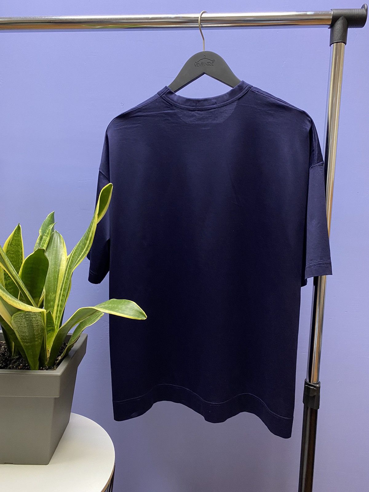 Jil Sander × Uniqlo Uniqlo x Jil Sander Blue T Shirt Men’s M Collab Luxury Style Size US M / EU 48-50 / 2 - 13 Thumbnail