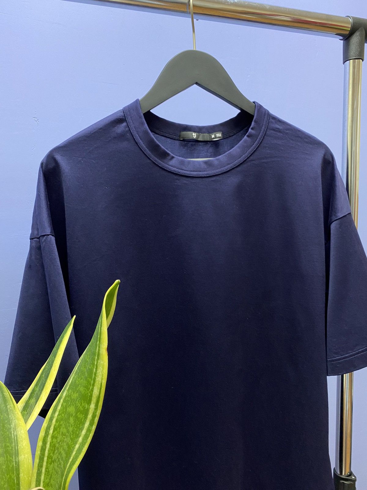 Jil Sander × Uniqlo Uniqlo x Jil Sander Blue T Shirt Men’s M Collab Luxury Style Size US M / EU 48-50 / 2 - 7 Thumbnail
