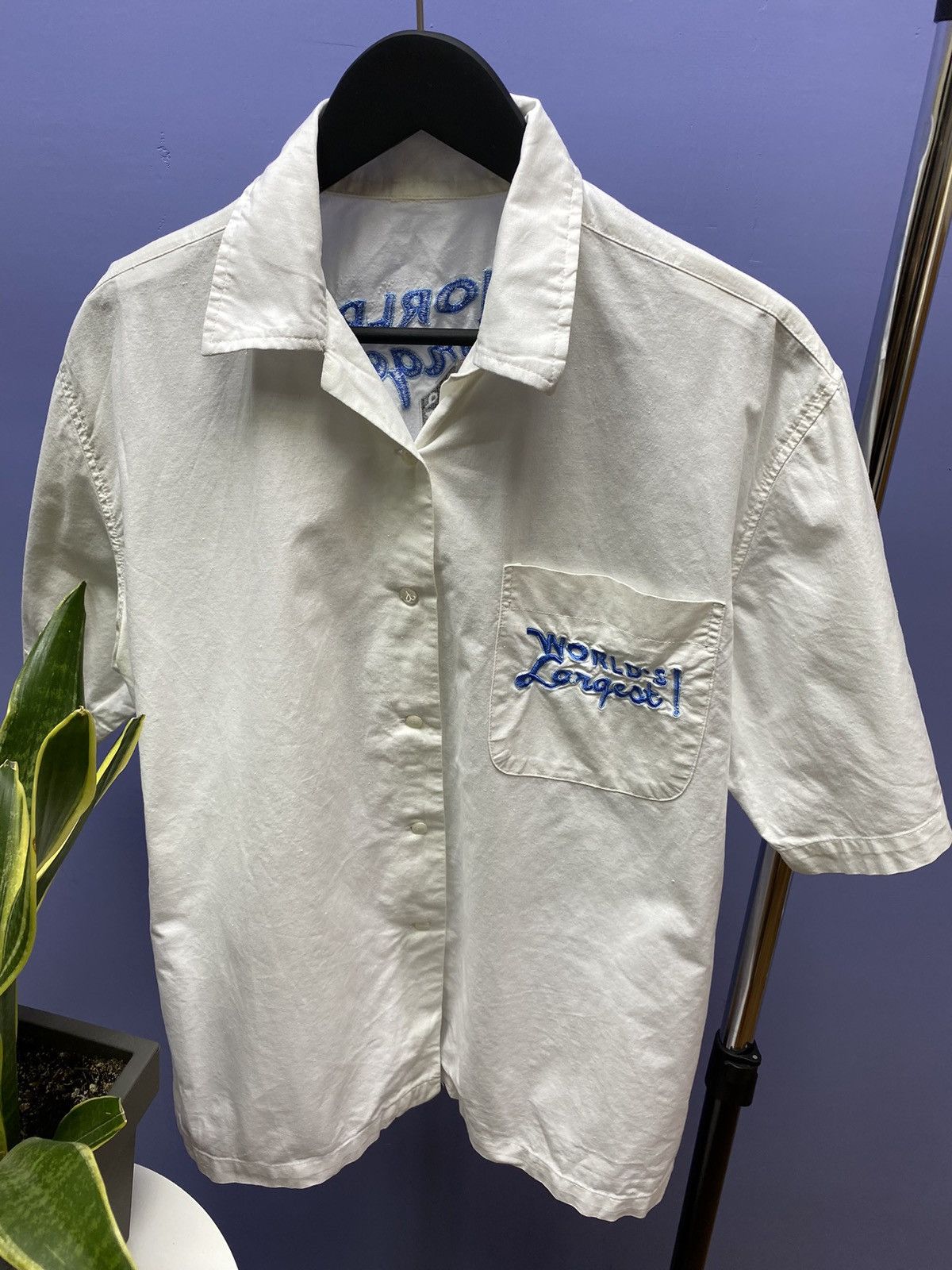 Vintage Vintage American Style “World Largest” Short Sleeve Shirt Size US L / EU 52-54 / 3 - 6 Thumbnail