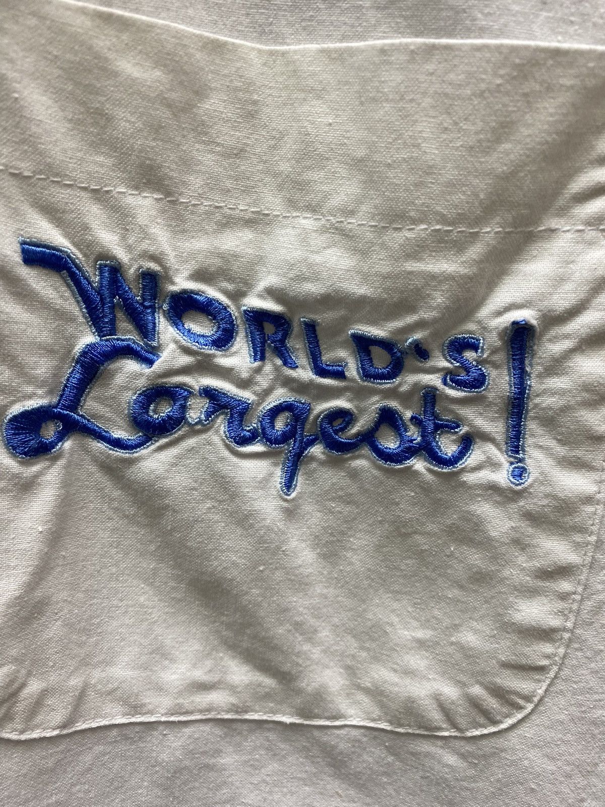 Vintage Vintage American Style “World Largest” Short Sleeve Shirt Size US L / EU 52-54 / 3 - 8 Thumbnail