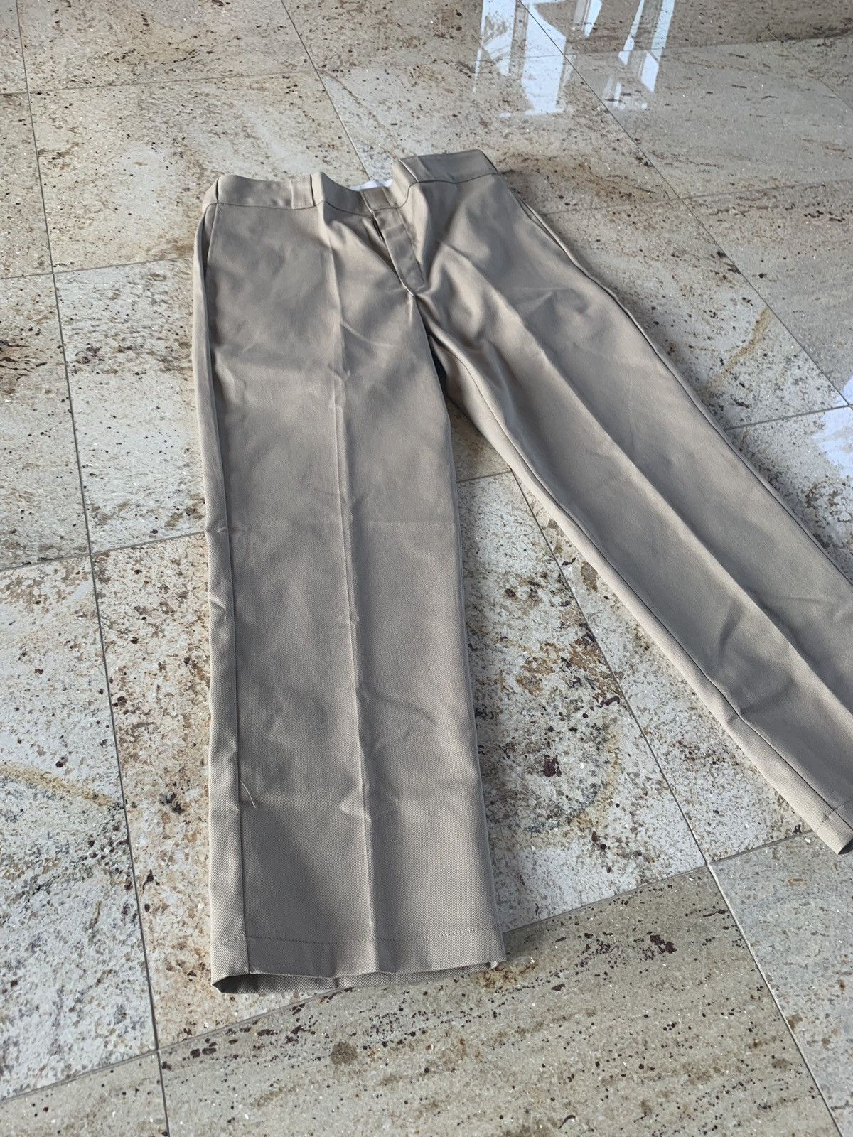 Dickies 874 Original Fit Work Pants in Beige Size US 34 / EU 50 - 3 Thumbnail