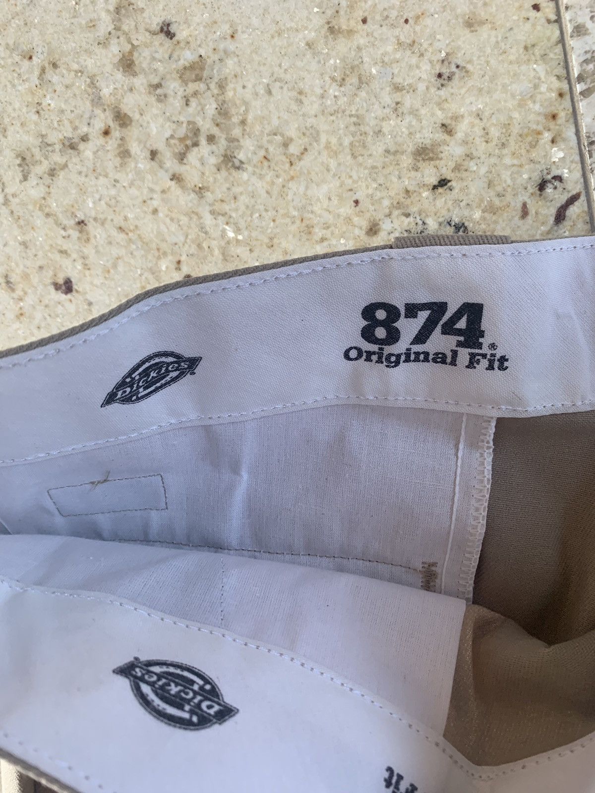 Dickies 874 Original Fit Work Pants in Beige Size US 34 / EU 50 - 8 Thumbnail