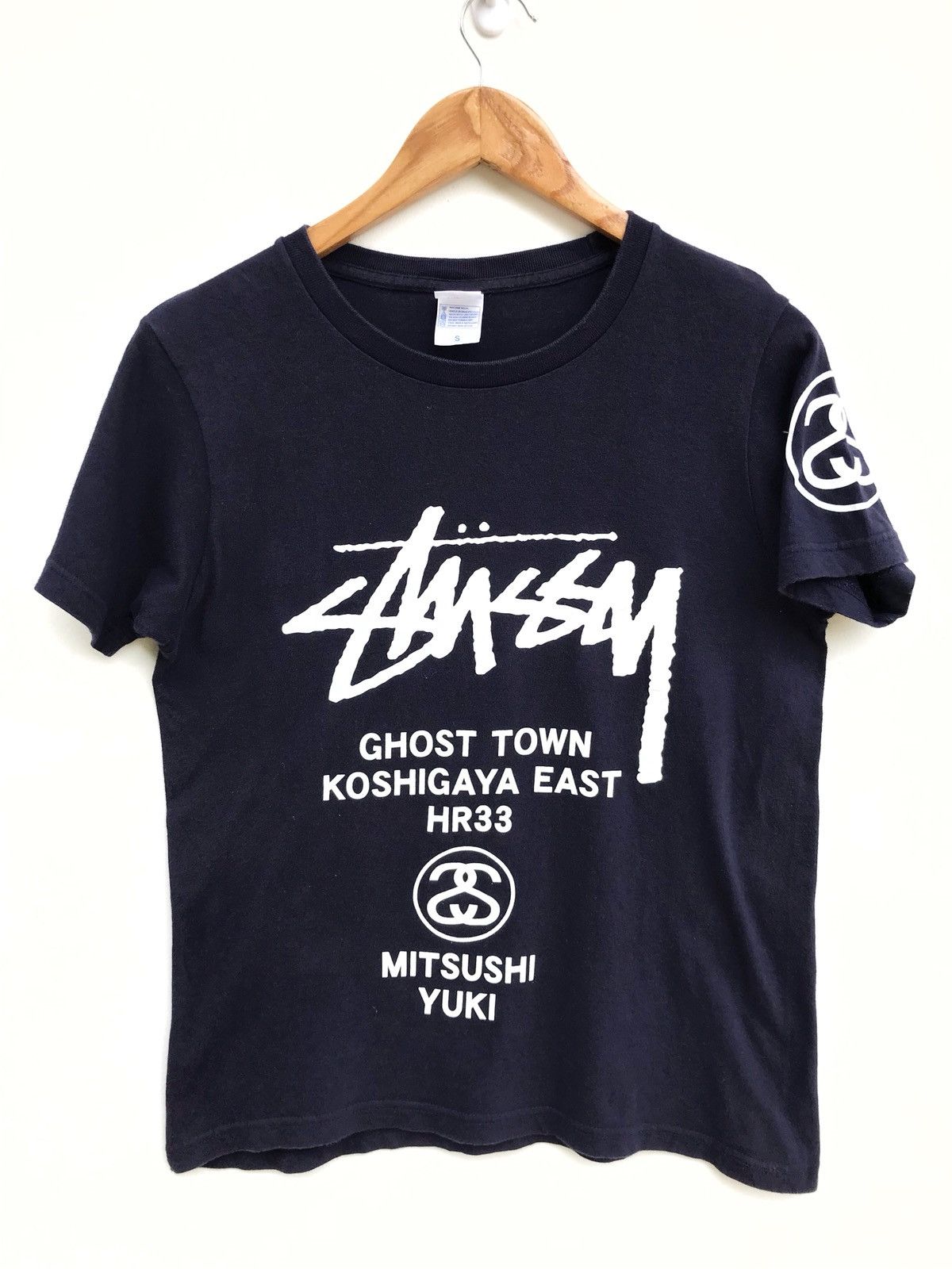 Japanese Brand × Stussy Stussy Big Logo Shirts SS Size US S / EU 44-46 / 1 - 1 Thumbnail