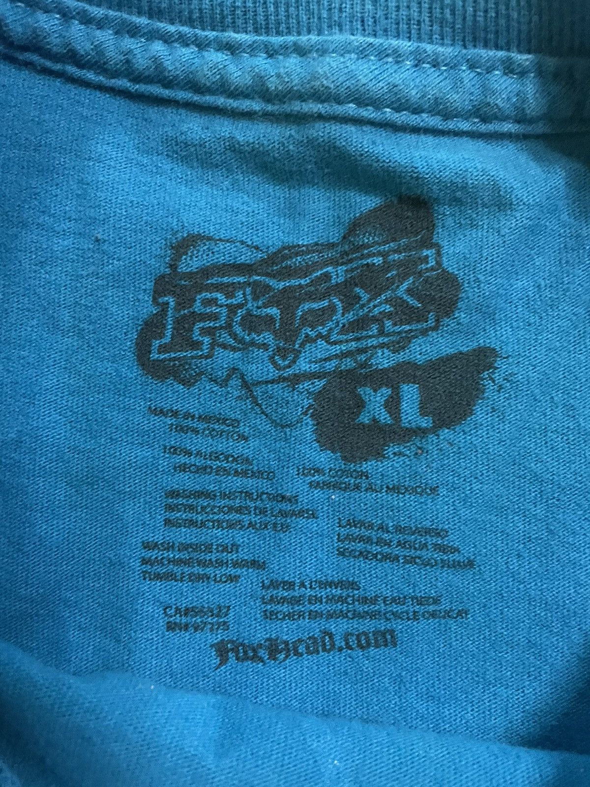 Fox Racing × Vintage Vintage Fox Racing Crewneck T Shirt XL Size US XL / EU 56 / 4 - 5 Thumbnail