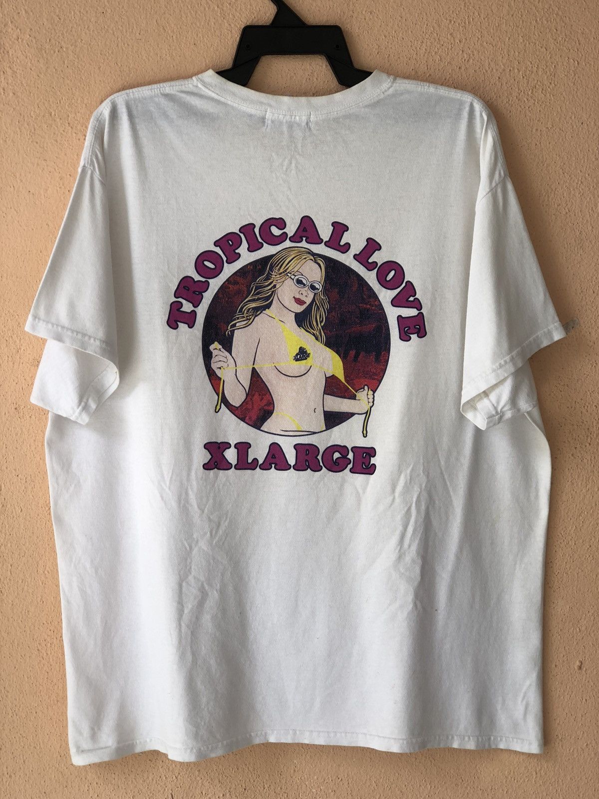 Vintage × Xlarge Vintage XLARGE Tropical Love Sexy Girl Streetwear Tee Size US XL / EU 56 / 4 - 1 Thumbnail