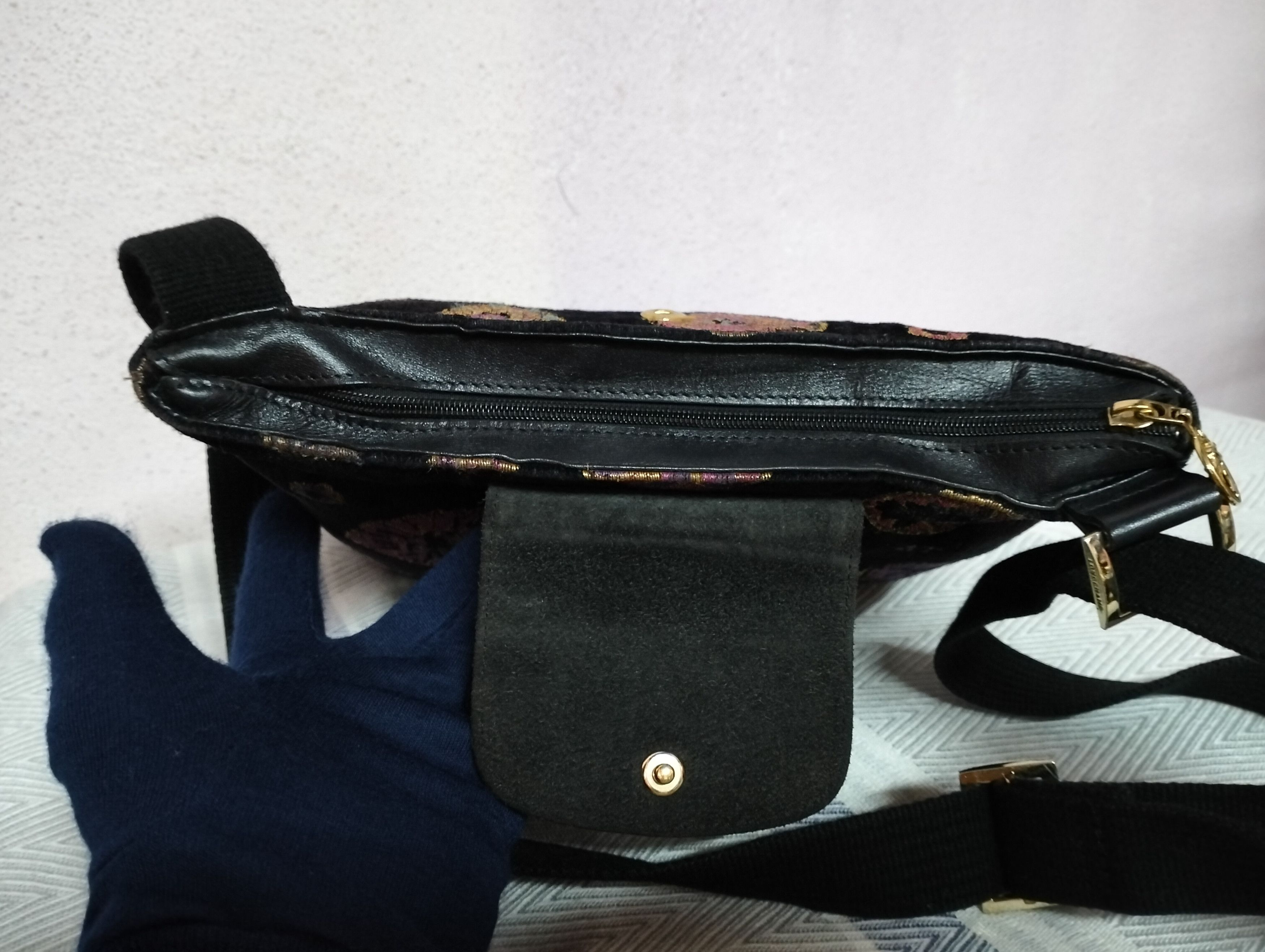 Longchamp Longchamp Velvet Crossbody Bag Limited Size ONE SIZE - 9 Thumbnail