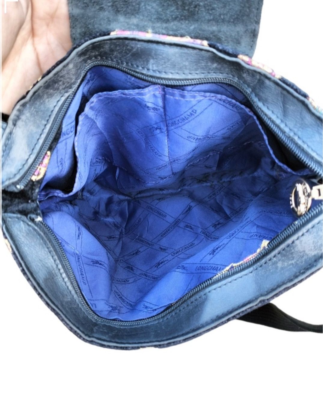 Longchamp Longchamp Velvet Crossbody Bag Limited Size ONE SIZE - 7 Thumbnail