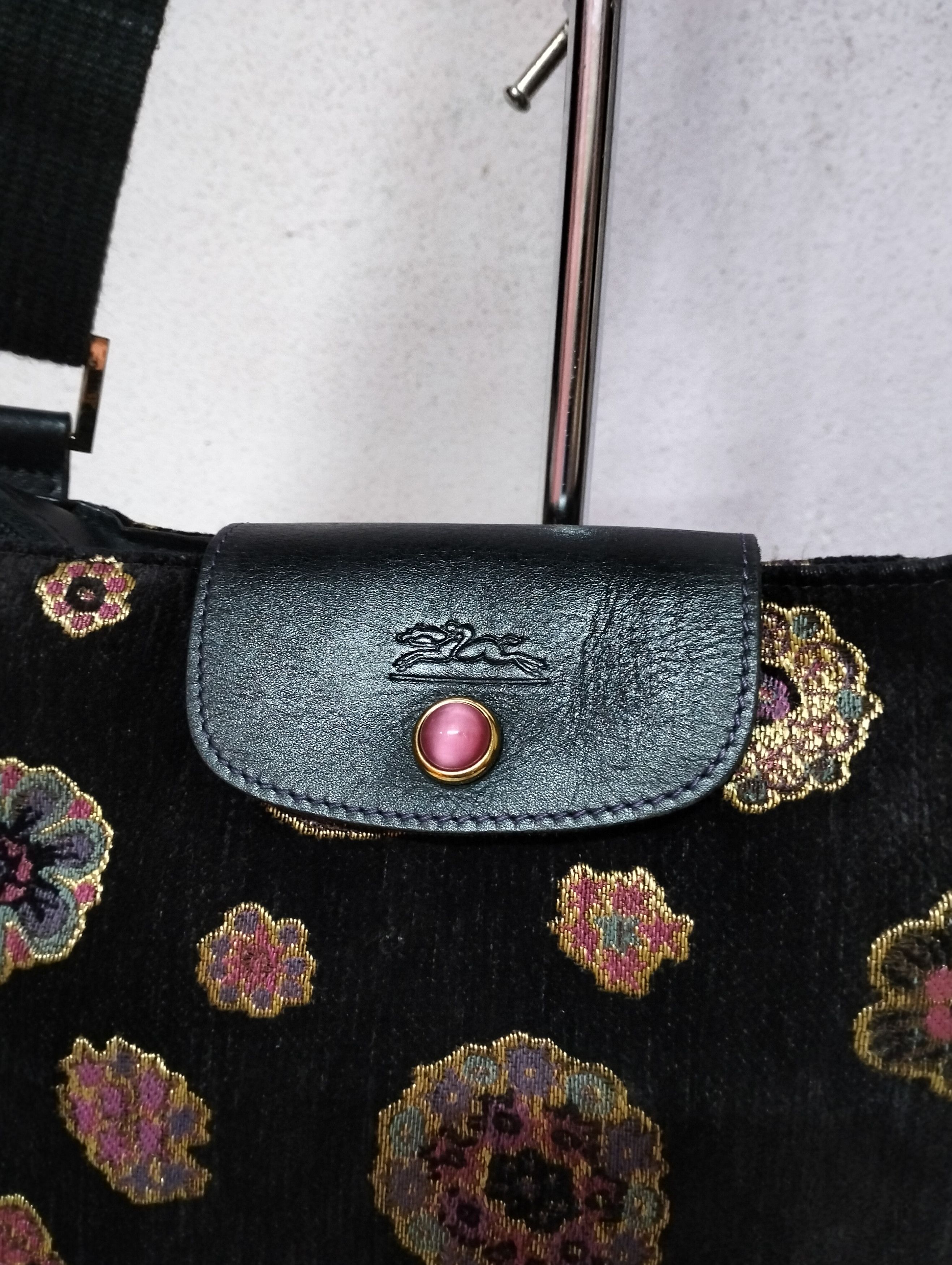 Longchamp Longchamp Velvet Crossbody Bag Limited Size ONE SIZE - 13 Thumbnail